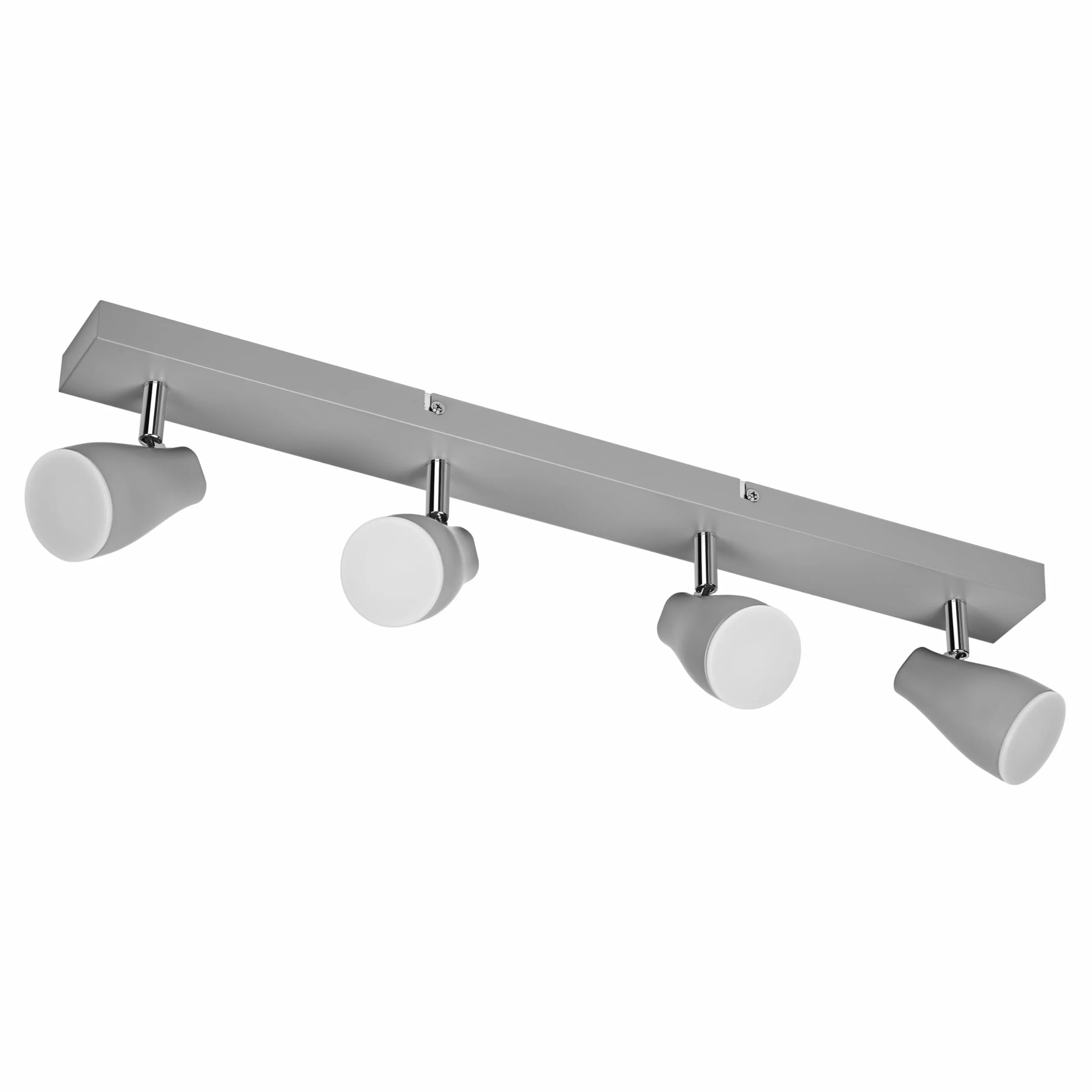 LEDVANCE LED Punktowe Plamki Gruszki 600 mm, Szary, 17.2 W, 840 LM, Oferuje Ukierunkowane Światło o Ciepłym Białym Jasnym Kolorze, z Elastycznymi Reflektorami Gu10, Klasa Ochrony Ip20, 2700K