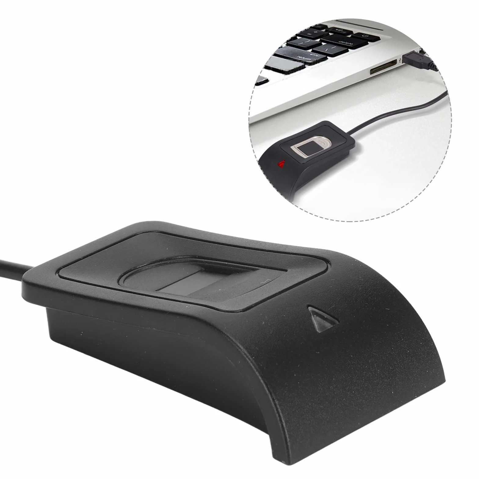 Czytnik Linii Papilarnych USB, Mini Klucz Bezpieczeństwa Biometryczny Skaner na PC