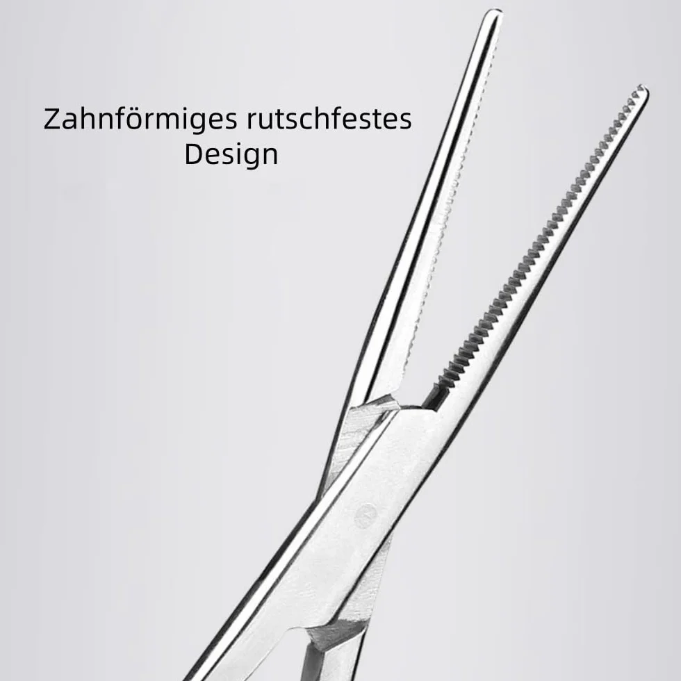 Zestaw szczypiec do piercingu ze stali nierdzewnej 12,5 cm 2 sztuki