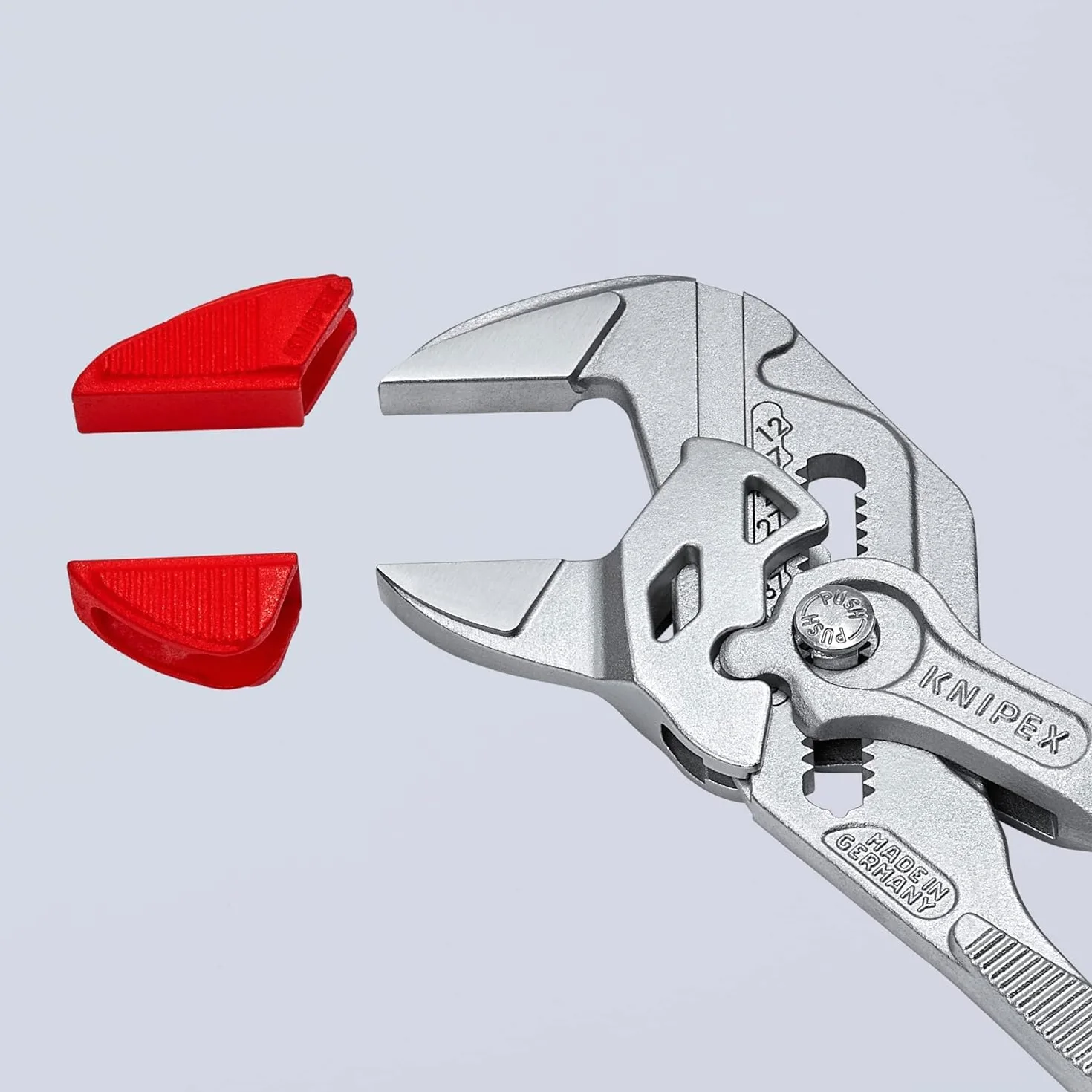 KNIPEX Trzy pary nakładek ochronnych z tworzywa sztucznego na szczęki 86 09 250 V01