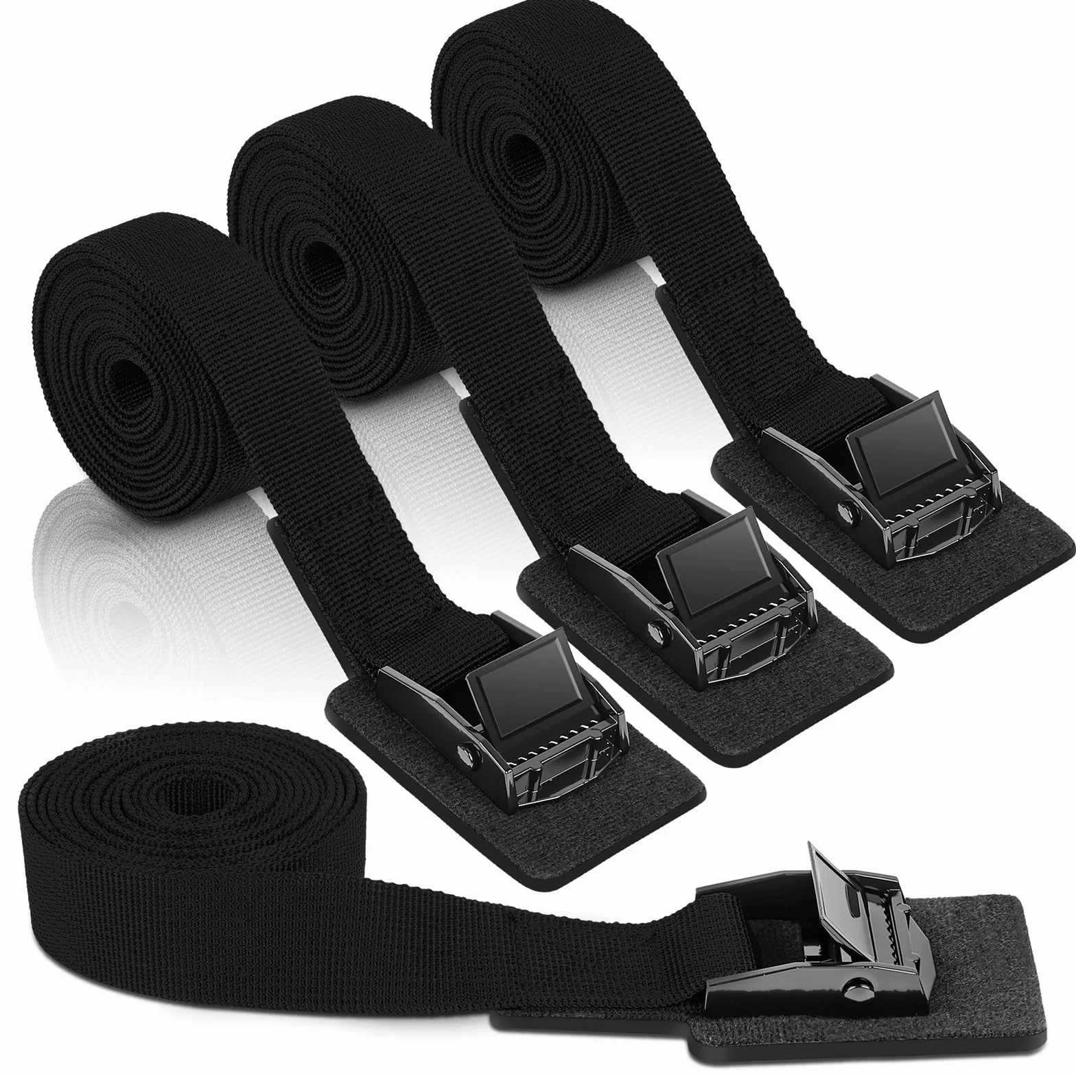 Pasy mocujące z grzechotką 4 sztuki 25 mm x 1 m