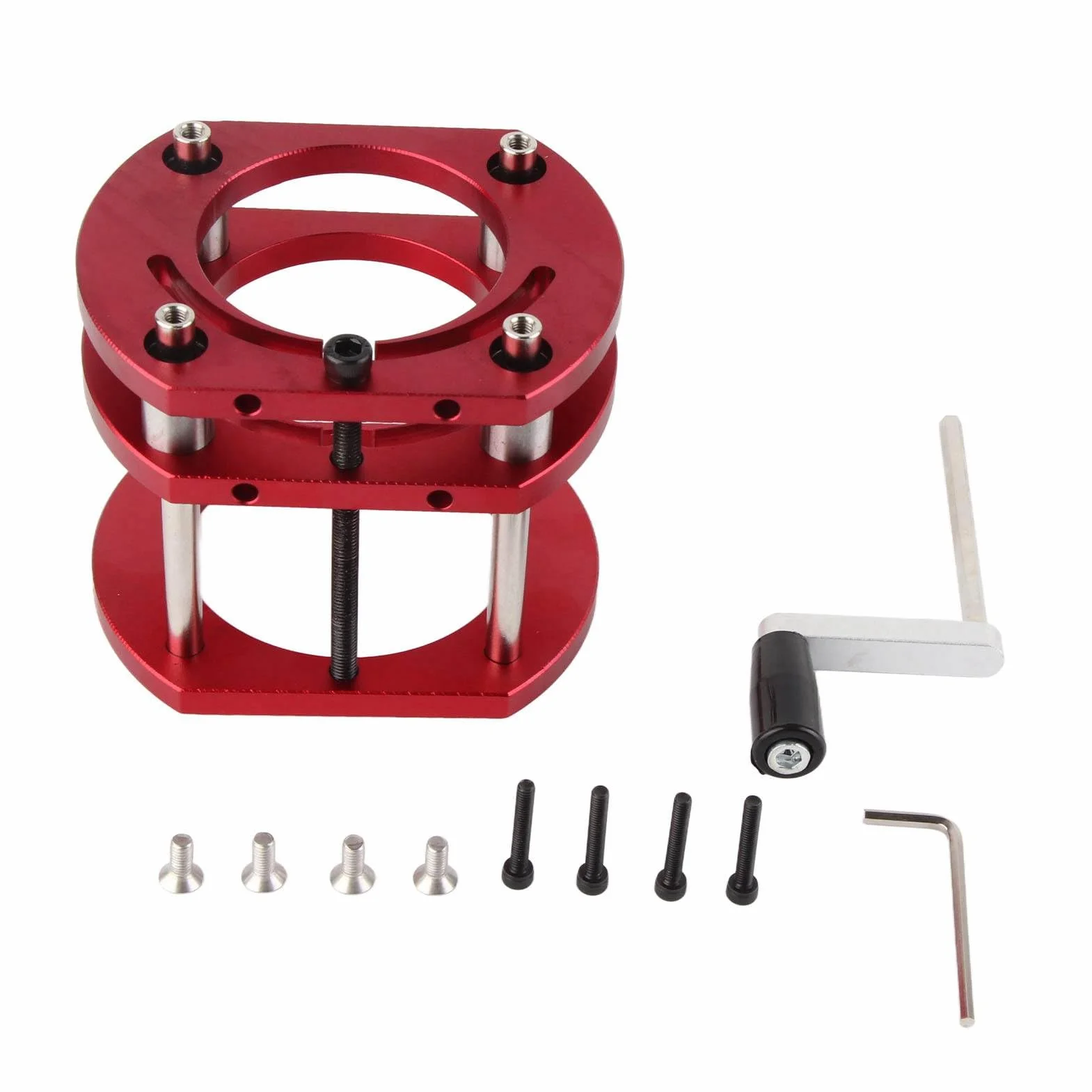 Ejoyous Router Lift, płyta wstawkowa stołu frezarskiego, regulacja wysokości 51mm