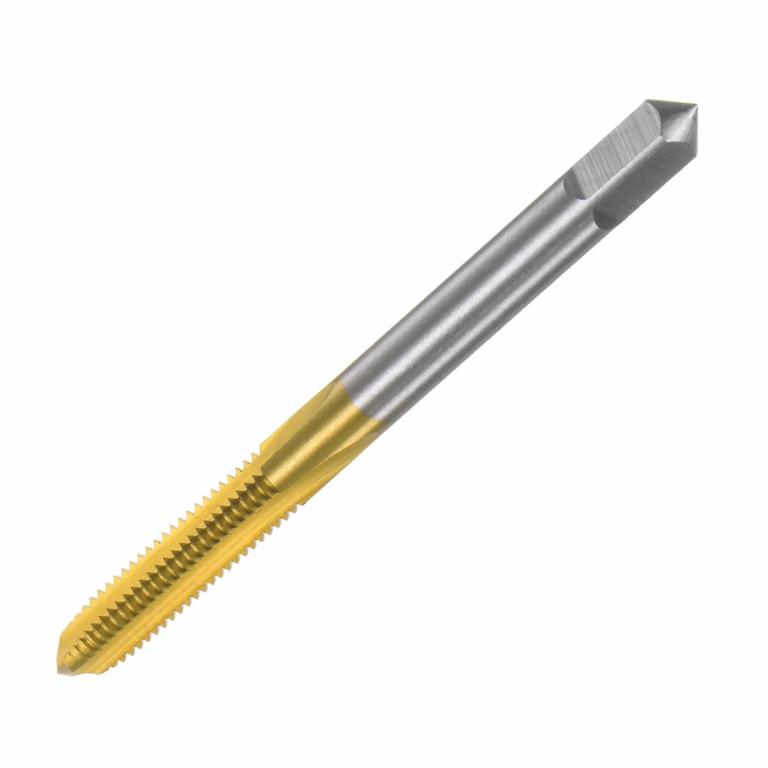 QUARKZMAN Gwintownik metryczny M5 x 0,8 H2 100 mm stal szybkotnąca 6542 powlekany tytanem