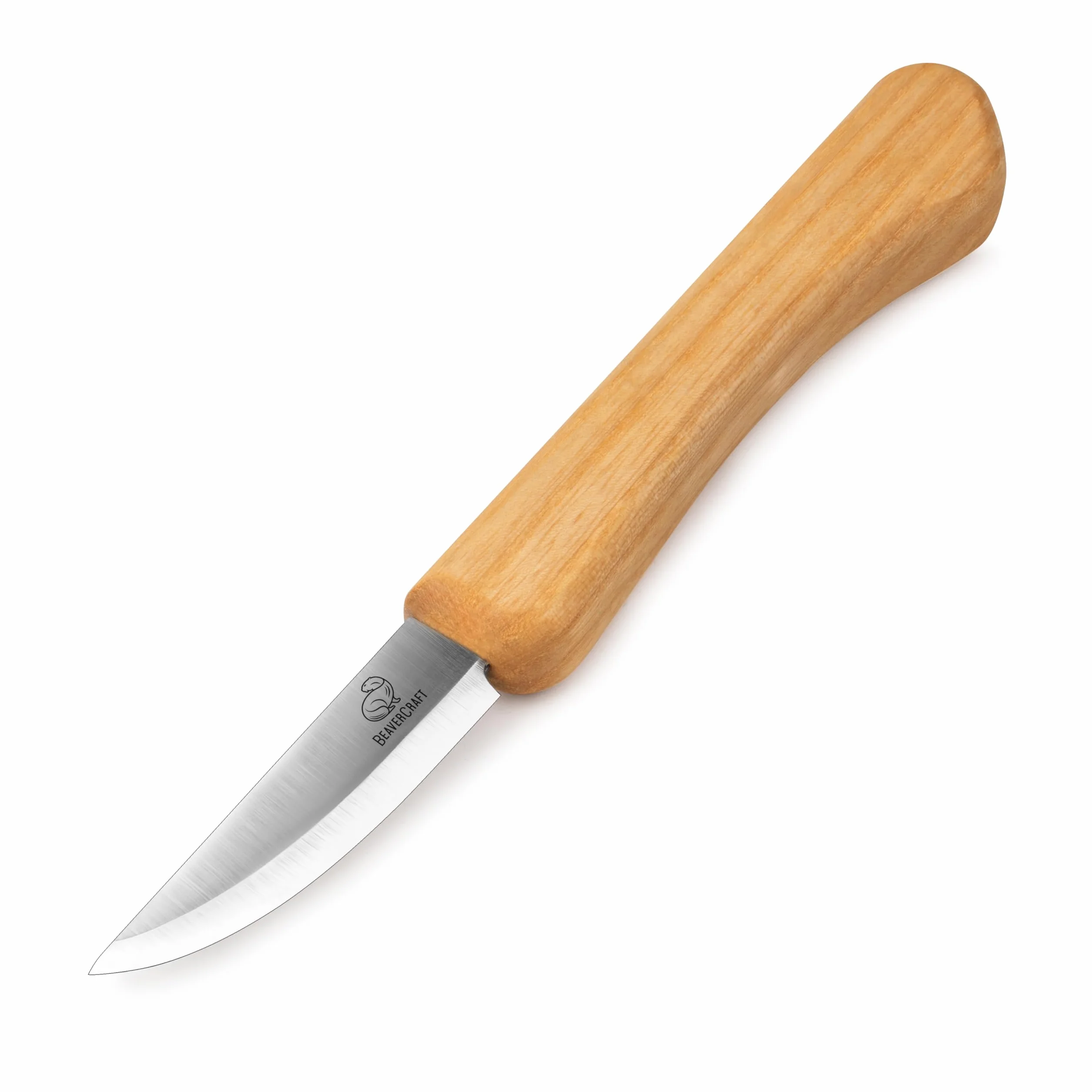 BeaverCraft Carving Fair C1M Mały nóż Sloyd Narzędzia do rzeźbienia w drewnie Ostrze Scandi ze stali węglowej