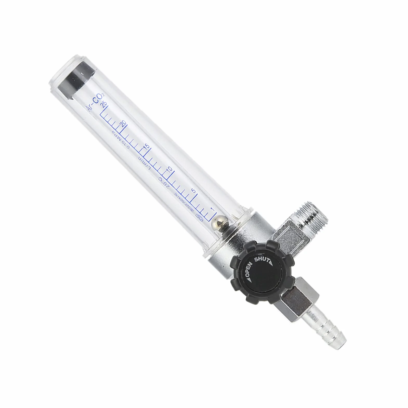 Przepływomierz Argonu CO2 Victor Regulator Dwutlenek Węgla Plastikowy Miernik Akcesoria Spawalnicze
