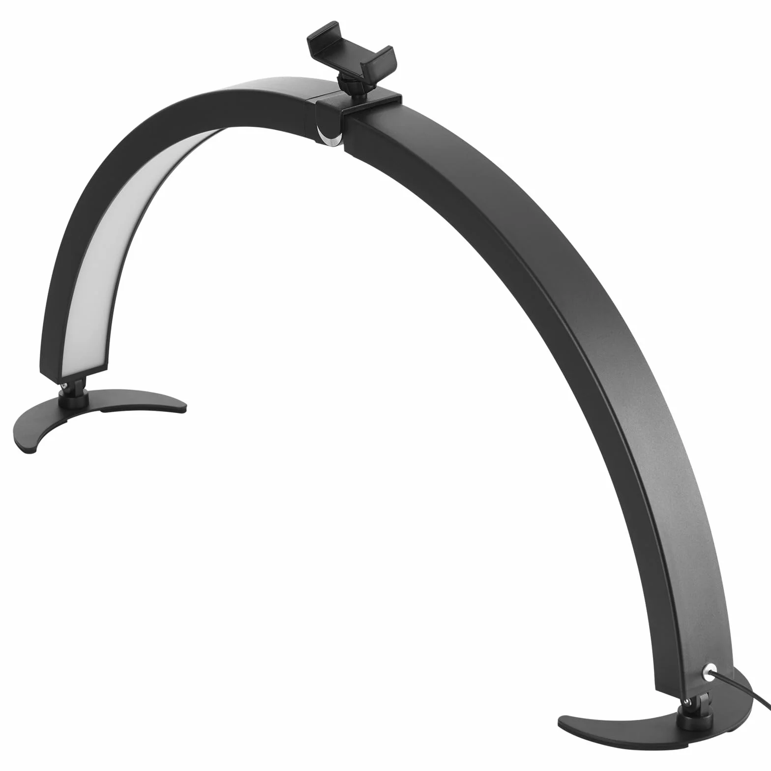 VEVOR Biurkowe światło półksiężyca do paznokci 40 W 735 mm z regulacją jasności LED