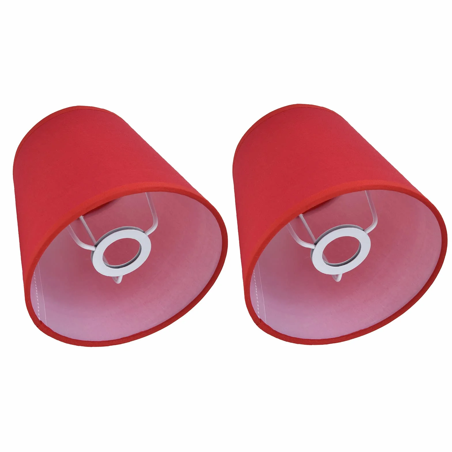 2PCS Tkanina do E14 Podłogowa żyrandola, Lampka Europejska Lekkie odcień do Stolika Candle Light