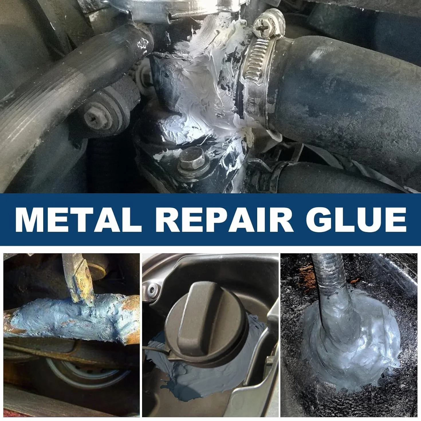 Metal Repair Glue High Strength Casting Repair Glue Heavy Duty Metal Gel