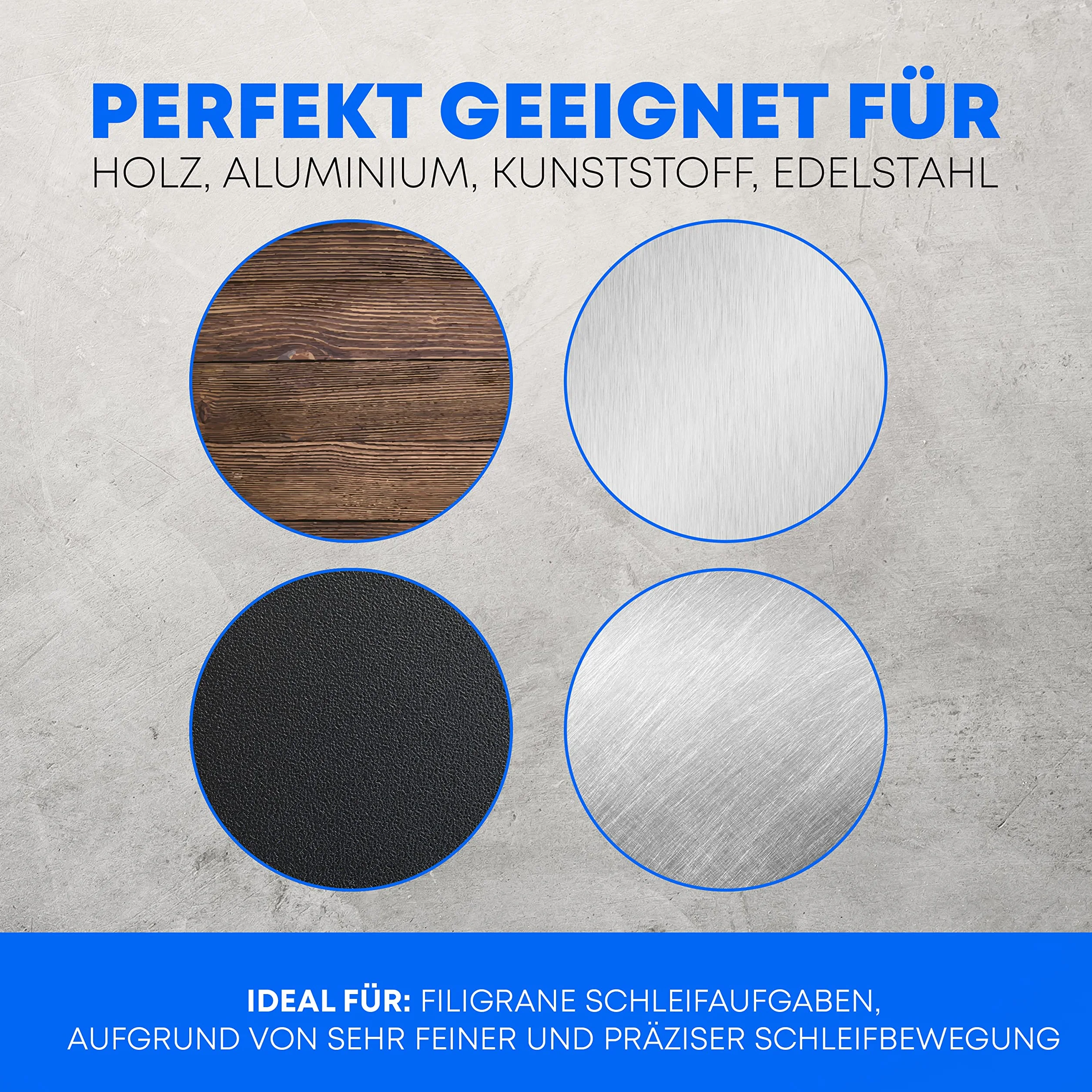 Zestaw 60 trójkątów szlifierskich Delta 93x93x93 mm ziarnistość 40-60 80-120-180-240