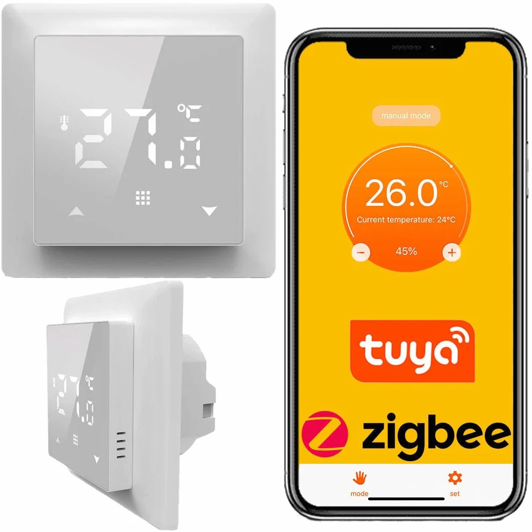 Sone Smart One Termostat ZIGBEE Sterownik ogrzewania Tuya TE-1Z przewodowy