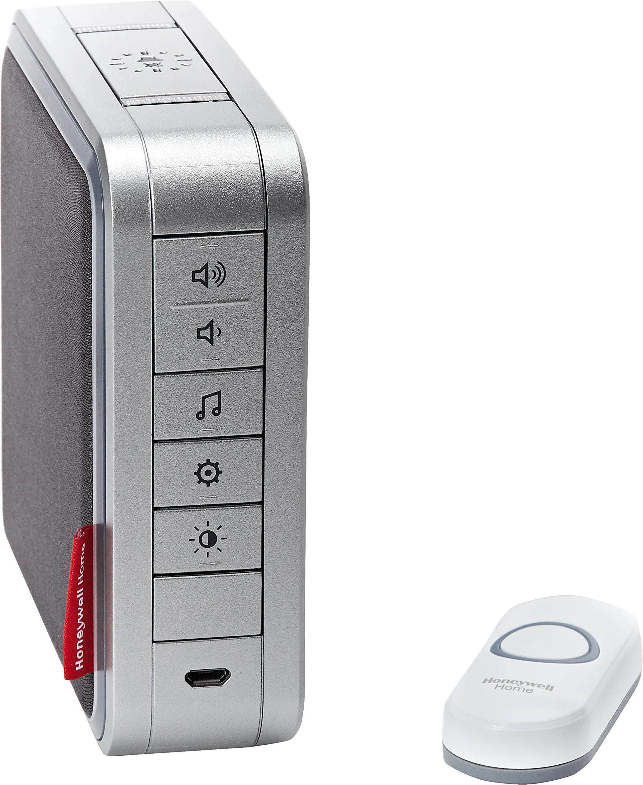 Honeywell DC917NG 200 m 9 Series LED dzwonek srebrny szary