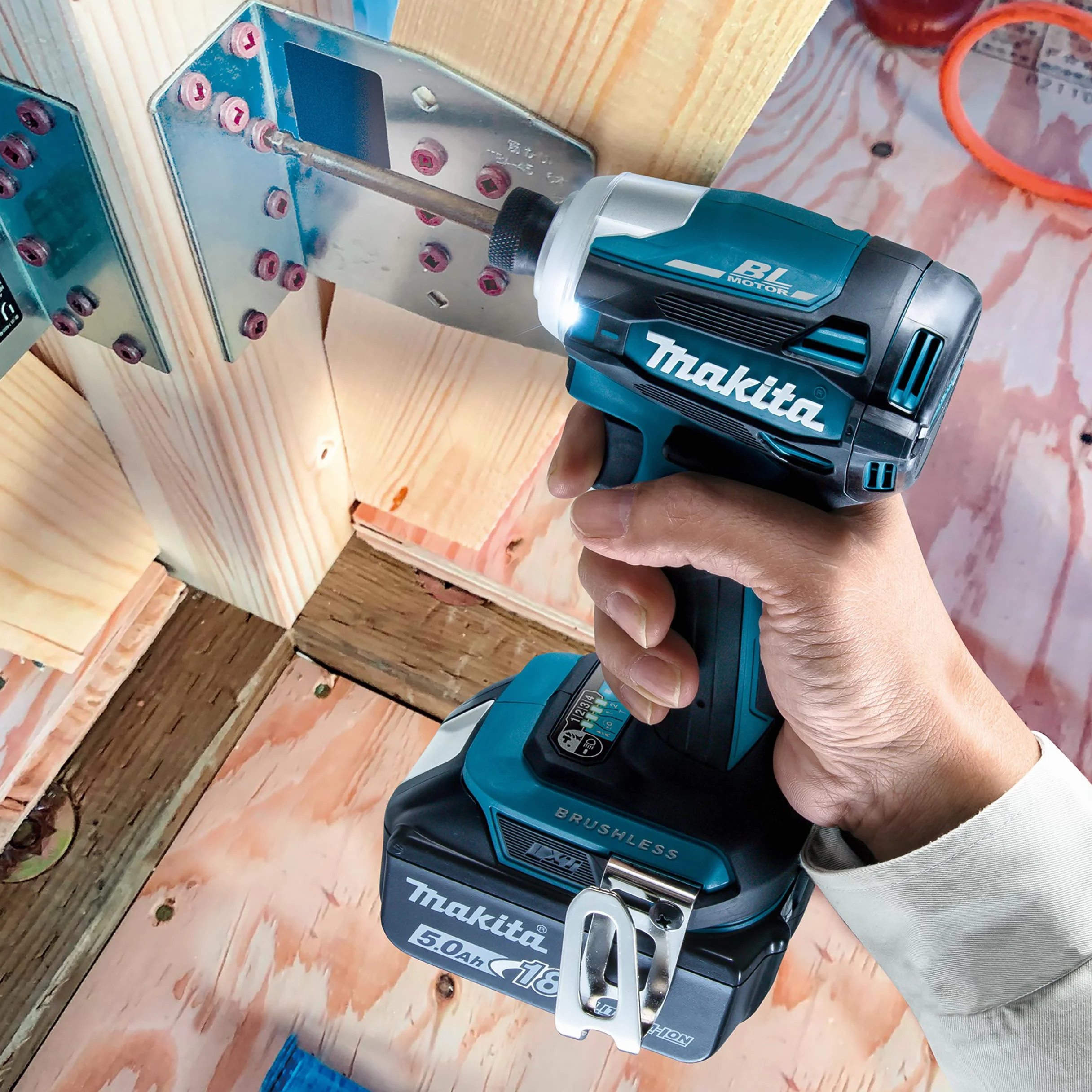 Makita Wkrętarka Udarowa Czarny Niebieski 10 x 10 x 10 cm
