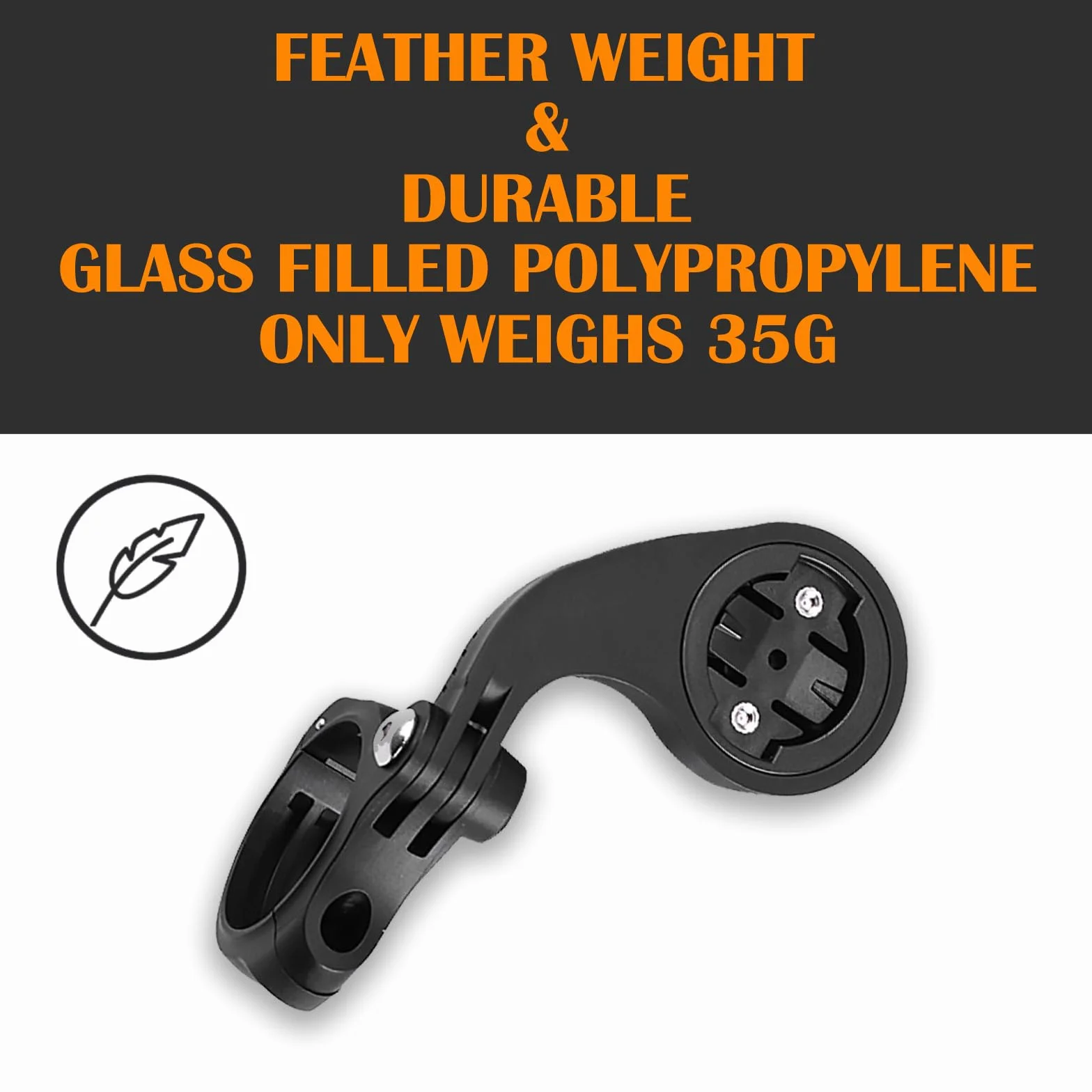 Uchwyt rowerowy, akcesoria rowerowe kompatybilne z Garmin Edge 530 520 500 130 830 1040 1030, uchwyt na komputer rowerowy GPS, regulowany uchwyt rowerowy, uchwyt Garmin Edge