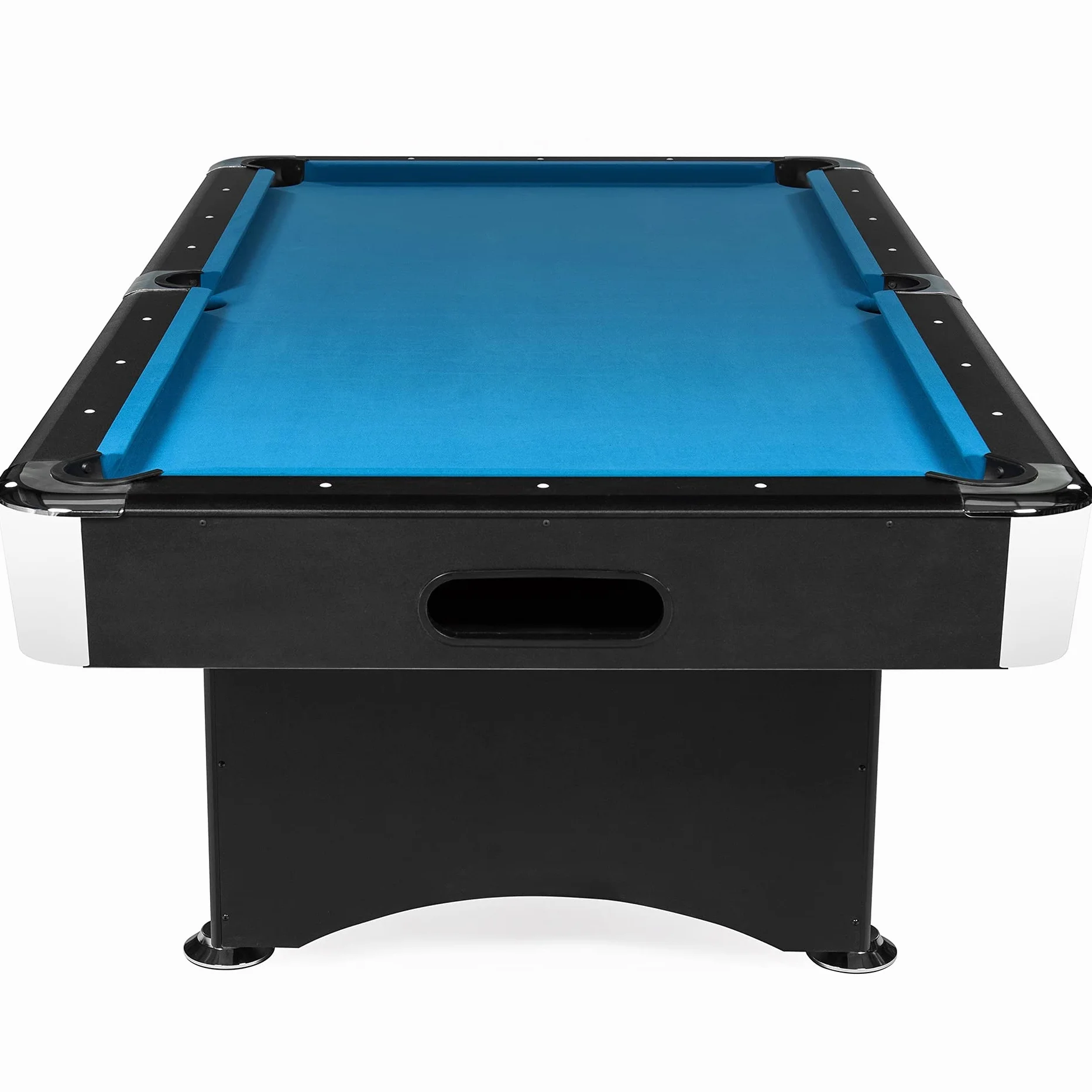 Stół bilardowy 9ft BuckShot Manhattan - 282 x 155 x 80 cm - Amerykański bilard - automatyczny powrót piłek, bilard z akcesoriami - 150 kg