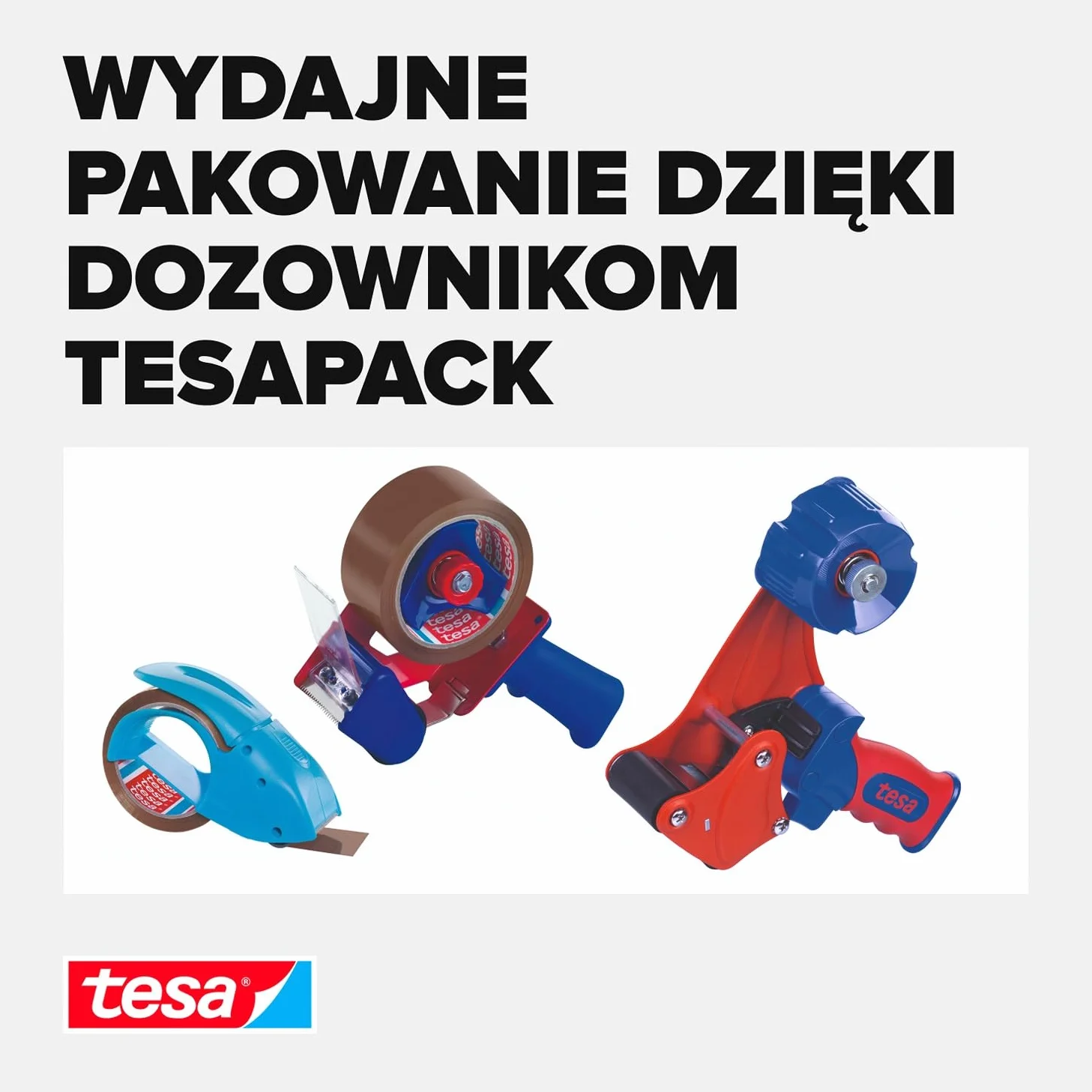 tesa Dyspenser Ręczny Economy do Taśm Pakowych