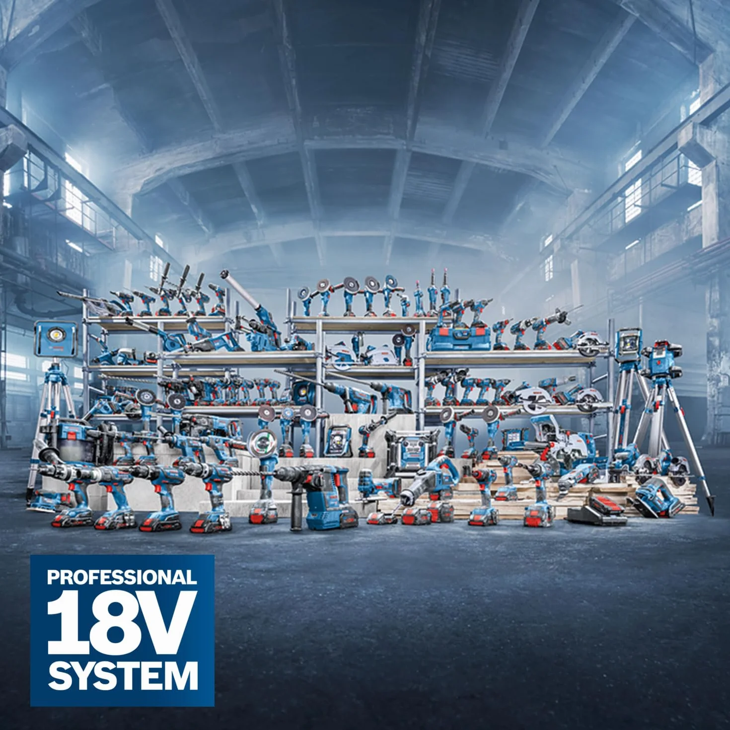 Bosch Professional GDR 18V-200 GSB 18V-45 Zestaw Narzędzi Czarny Niebieski