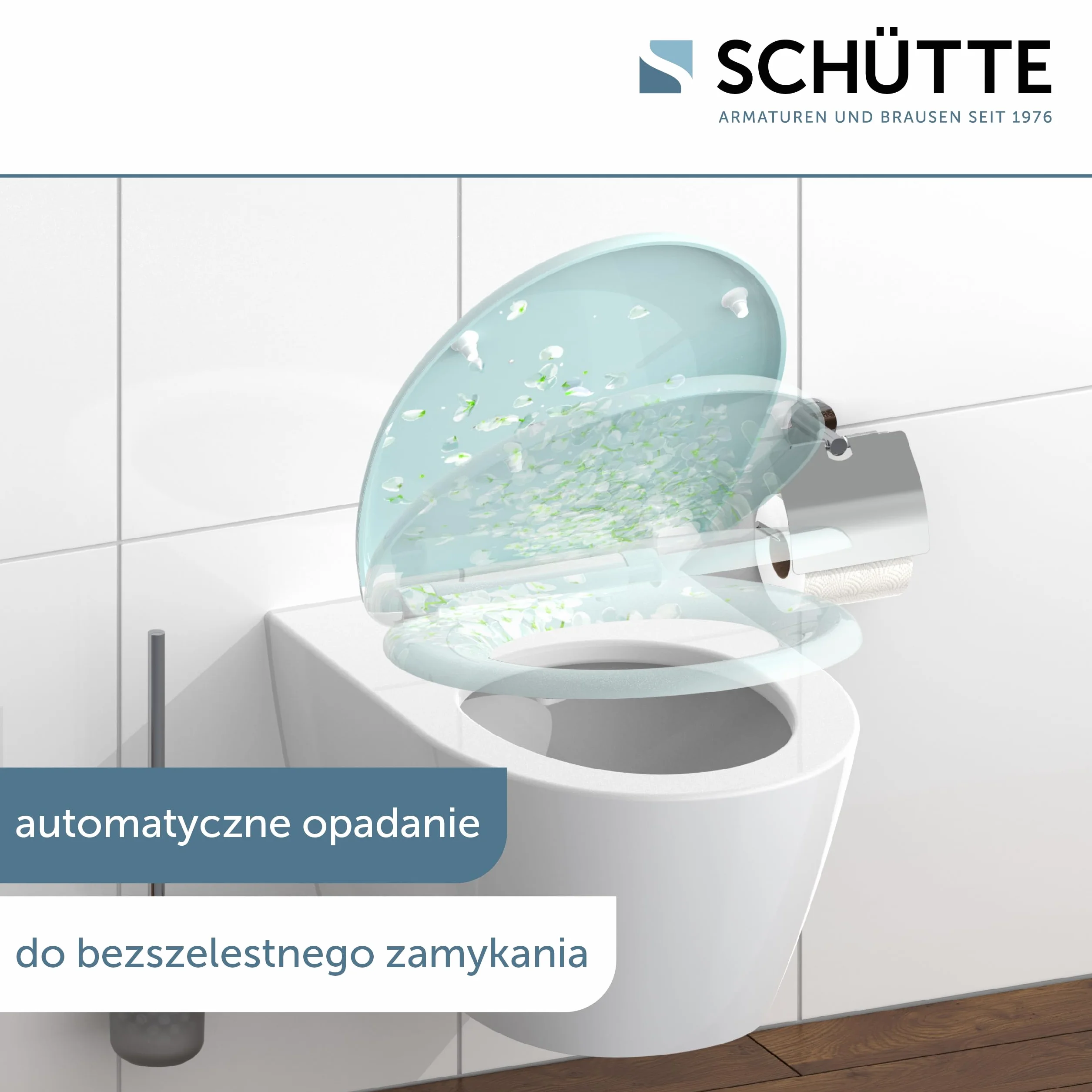 Schütte Deska sedesowa Duroplast ciche zamykanie szybkozłączka 150 kg