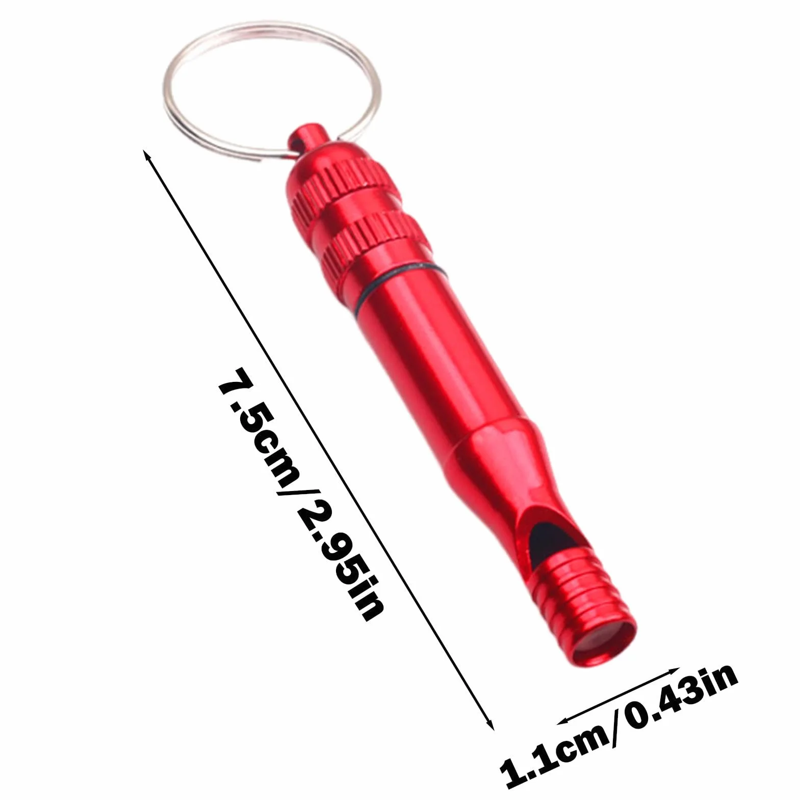 Gwizdek bezpieczeństwa - mały wodoodporny gwizdek obronny | gwizdek ratunkowy | głośny gwizdek | gwizdek survivalowy | Głośny gwizdek bezpieczeństwa ratownika | Gwizdek turystyczny na świeżym