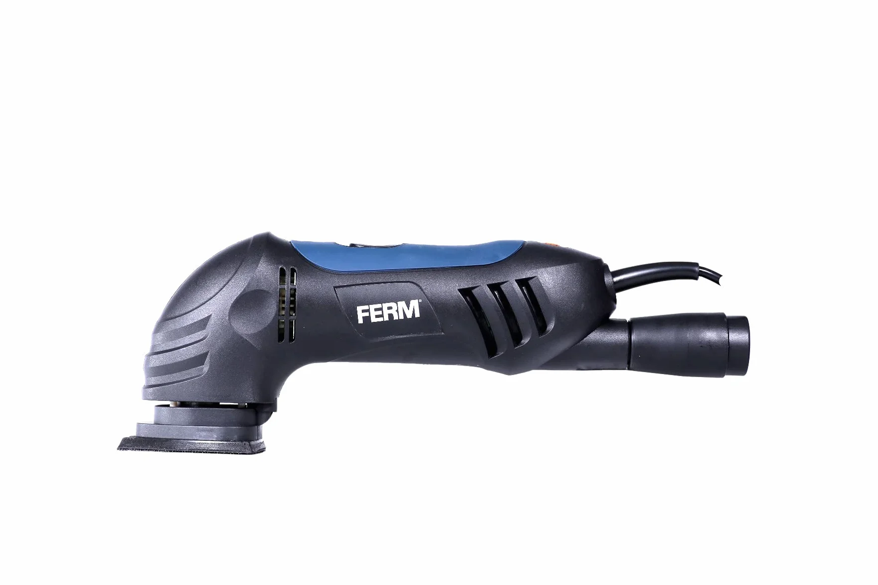 FERM Szlifierka delta 280 W z zestawem papieru ściernego P80 i adapterem do odsysania pyłu