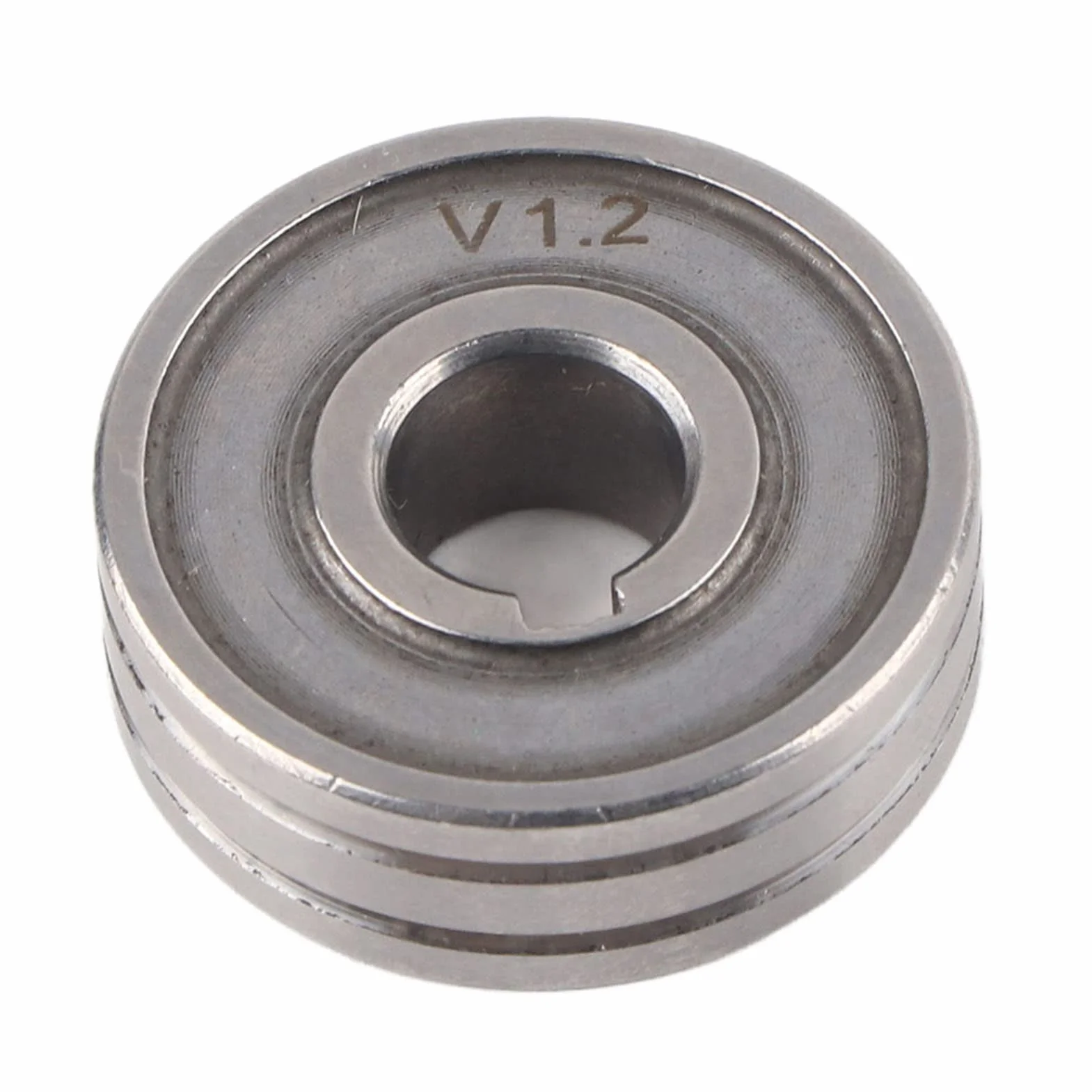 Rolka Podajnika Drutu Spawalniczego ze Stali Nierdzewnej 30x10x10mm 1,2mm Koło Prowadzące