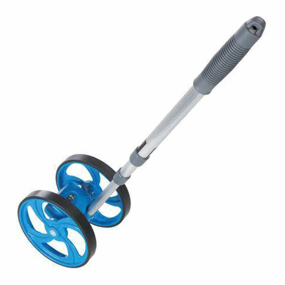 Silverline 868793 Mini kółko pomiarowe 0-999 m, niebieski