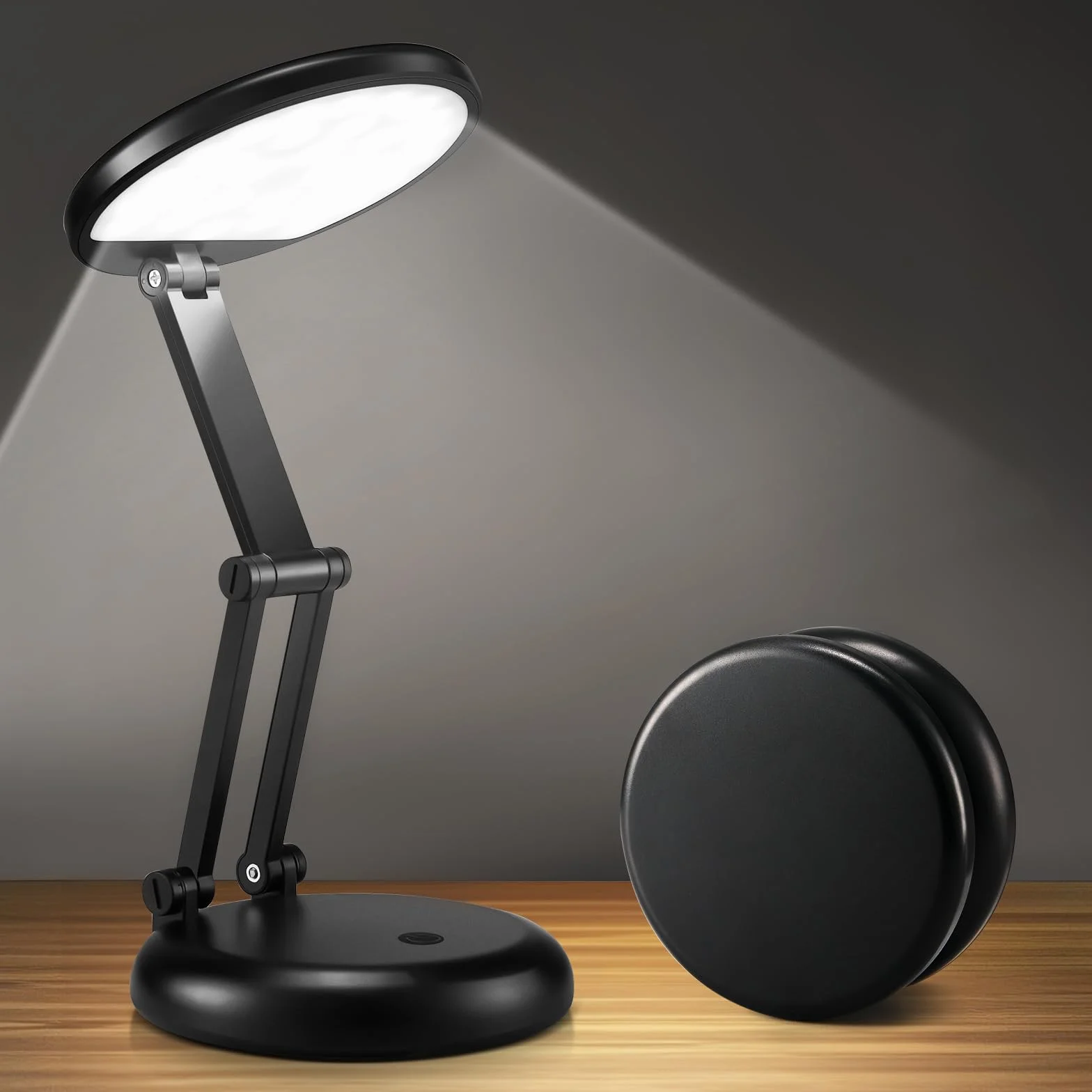 Bezprzewodowa lampa stołowa LED 3600 mAh 10 stopni jasności lampka do czytania