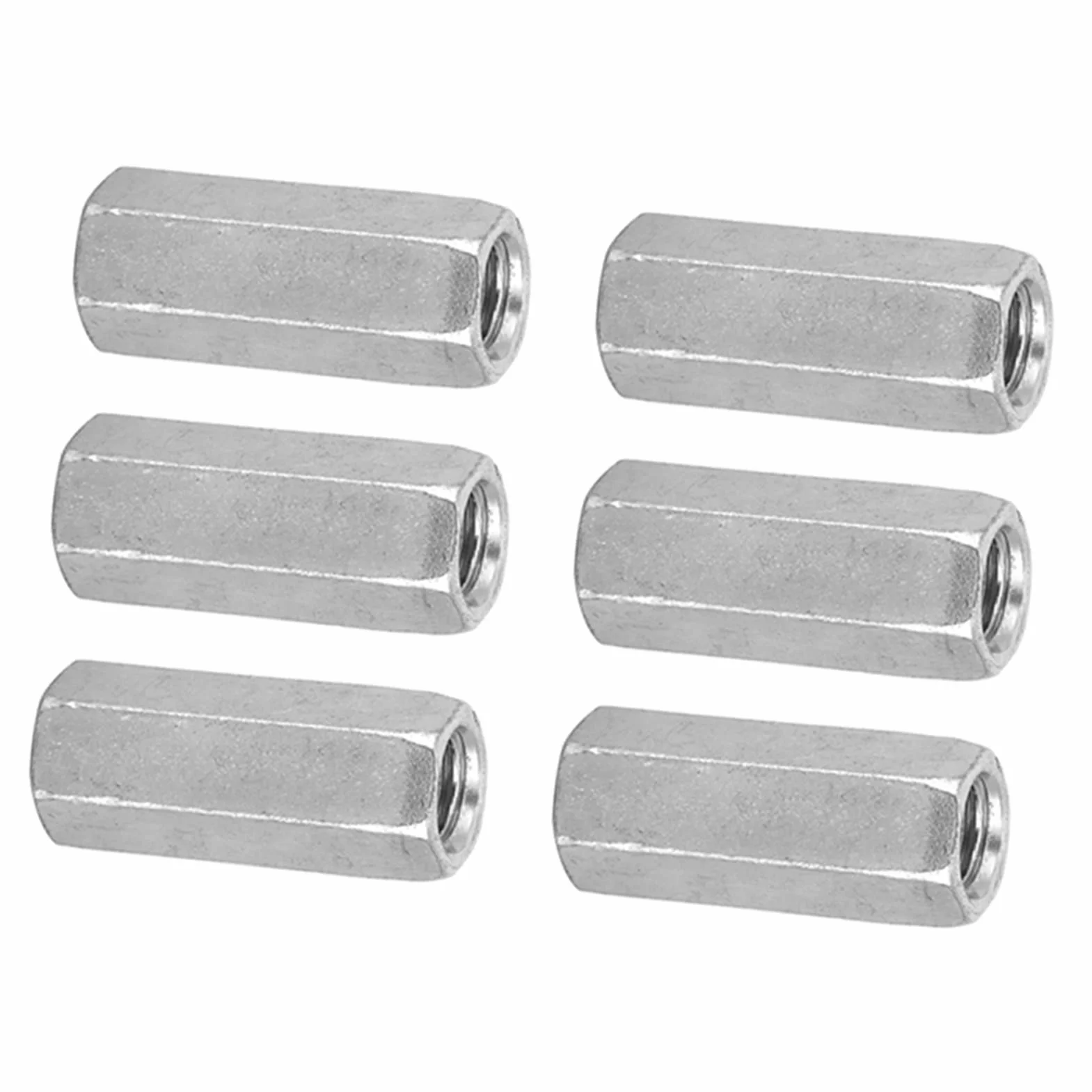 Nakrętki Sześciokątne Samohamowne M8 x 30 mm Stal Węglowa Ocynkowana Komplet 10 Sztuk