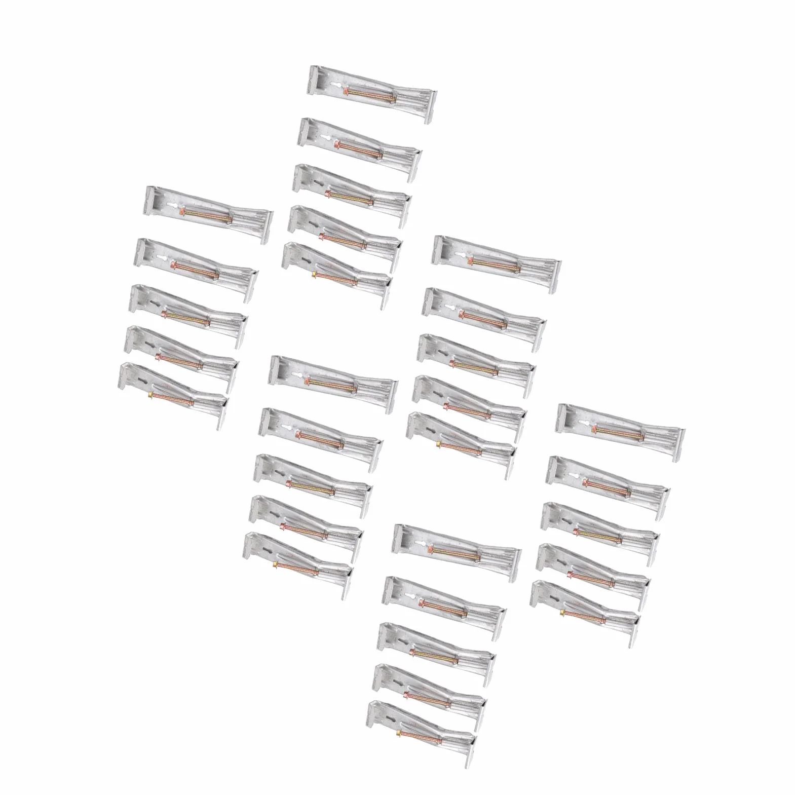 Aluminiowe Wieszaki na Rynny 5-calowe Ukryte Haki z Szybką Śrubą