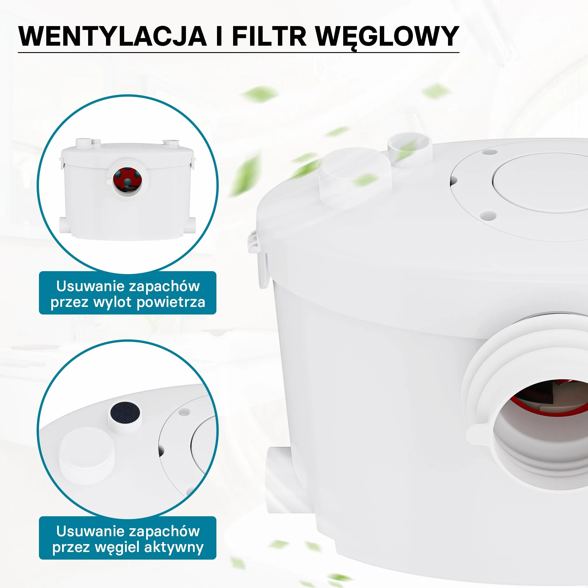 XPOtool Pomporozdrabniacz 400 W 135 l/min 8,5 m 85 m