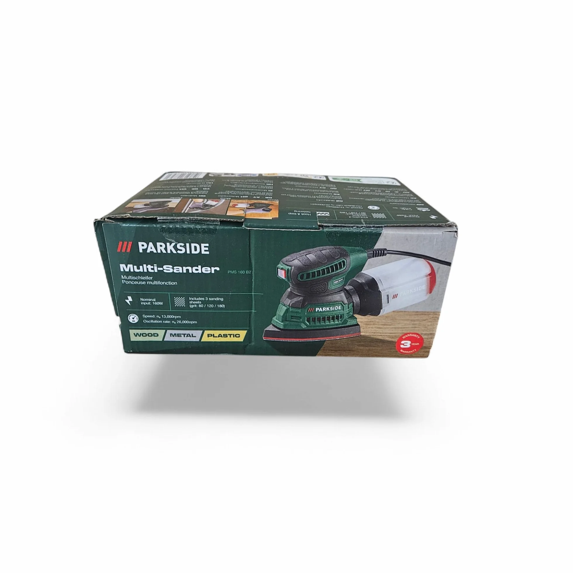 Parkside Multiszlifierka PMS 160 A1 szlifierka ręczna