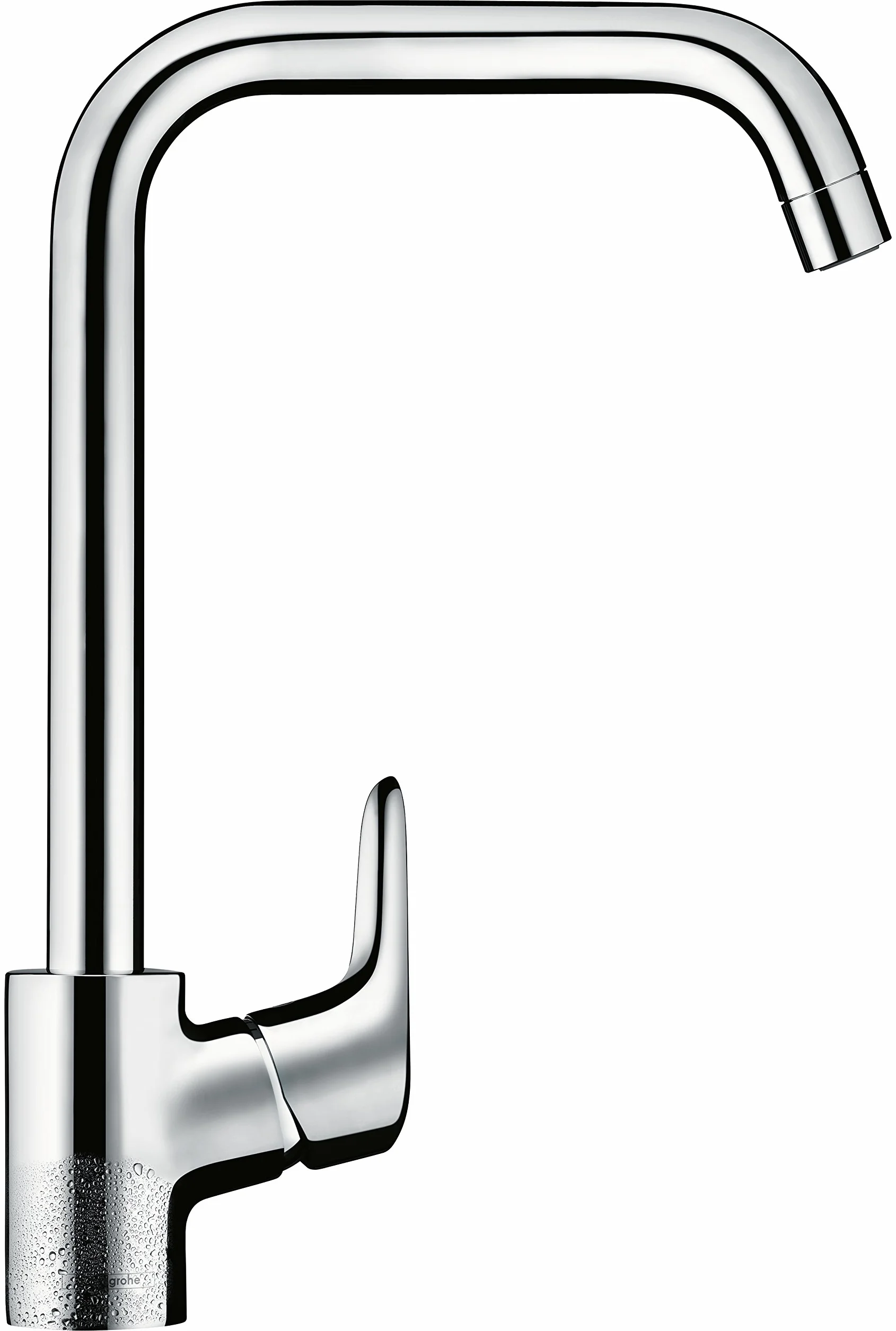 Hansgrohe Ecos L bateria mieszakowa kuchenna chrom srebrny duża