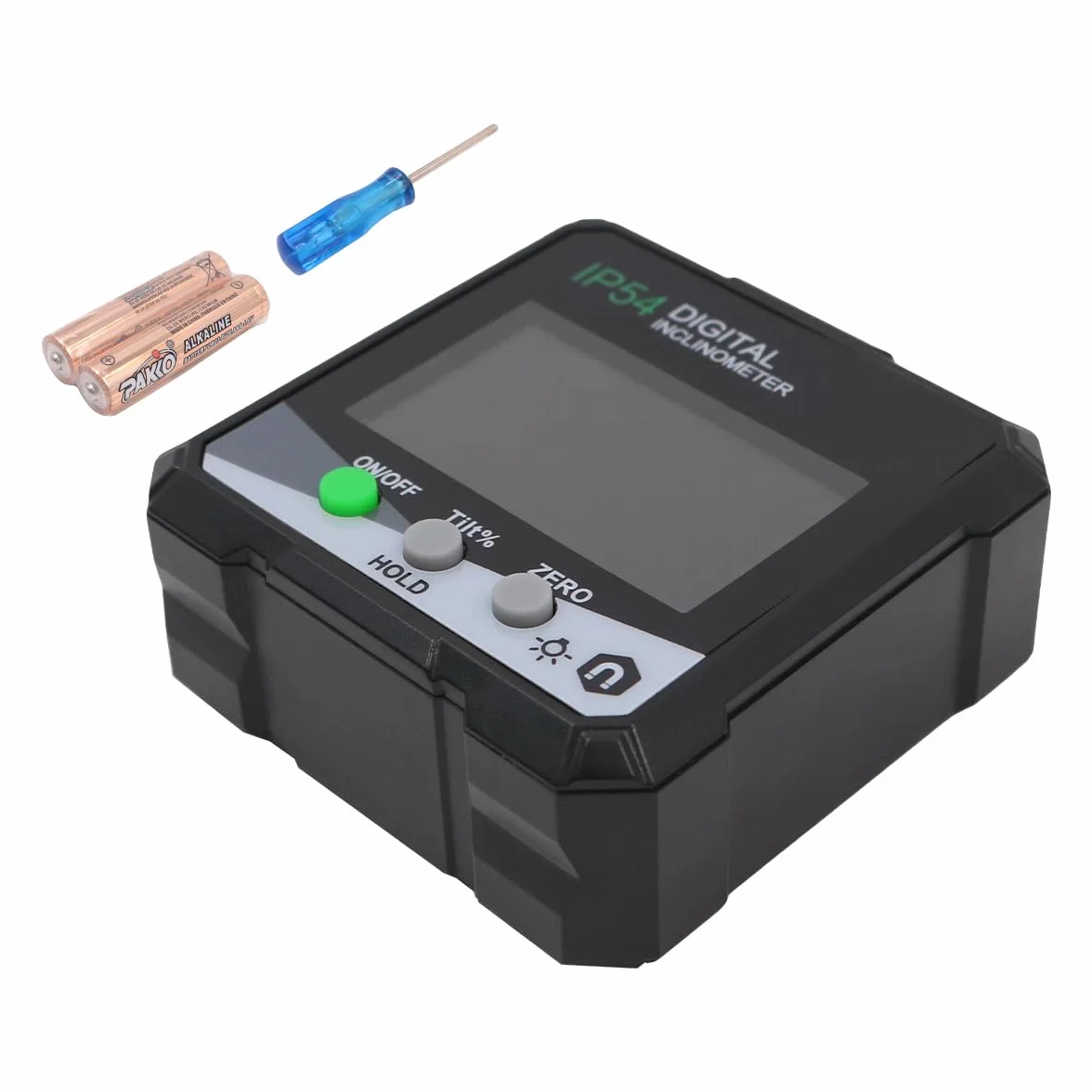 Cyfrowy kątomierz z LCD mini inklinometr z podstawą magnetyczną do pomiaru kąta dla stolarza