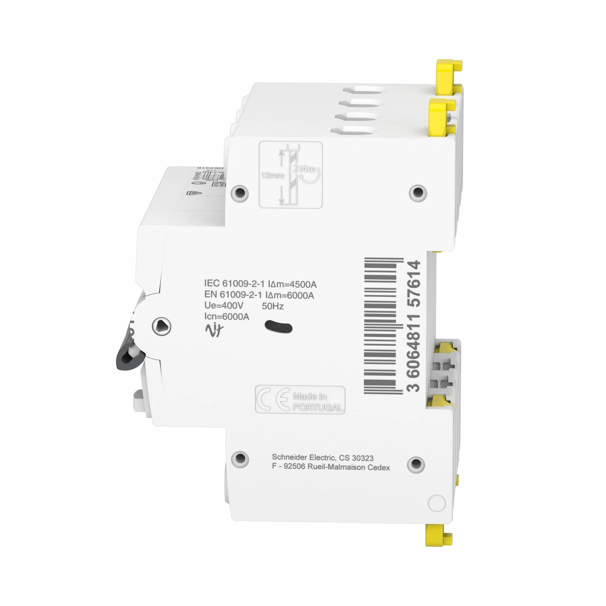 Schneider Electric A9D67416 przełącznik FI/LS iC60N 4P 16A C-Char. 30 mA typ A 6 kA