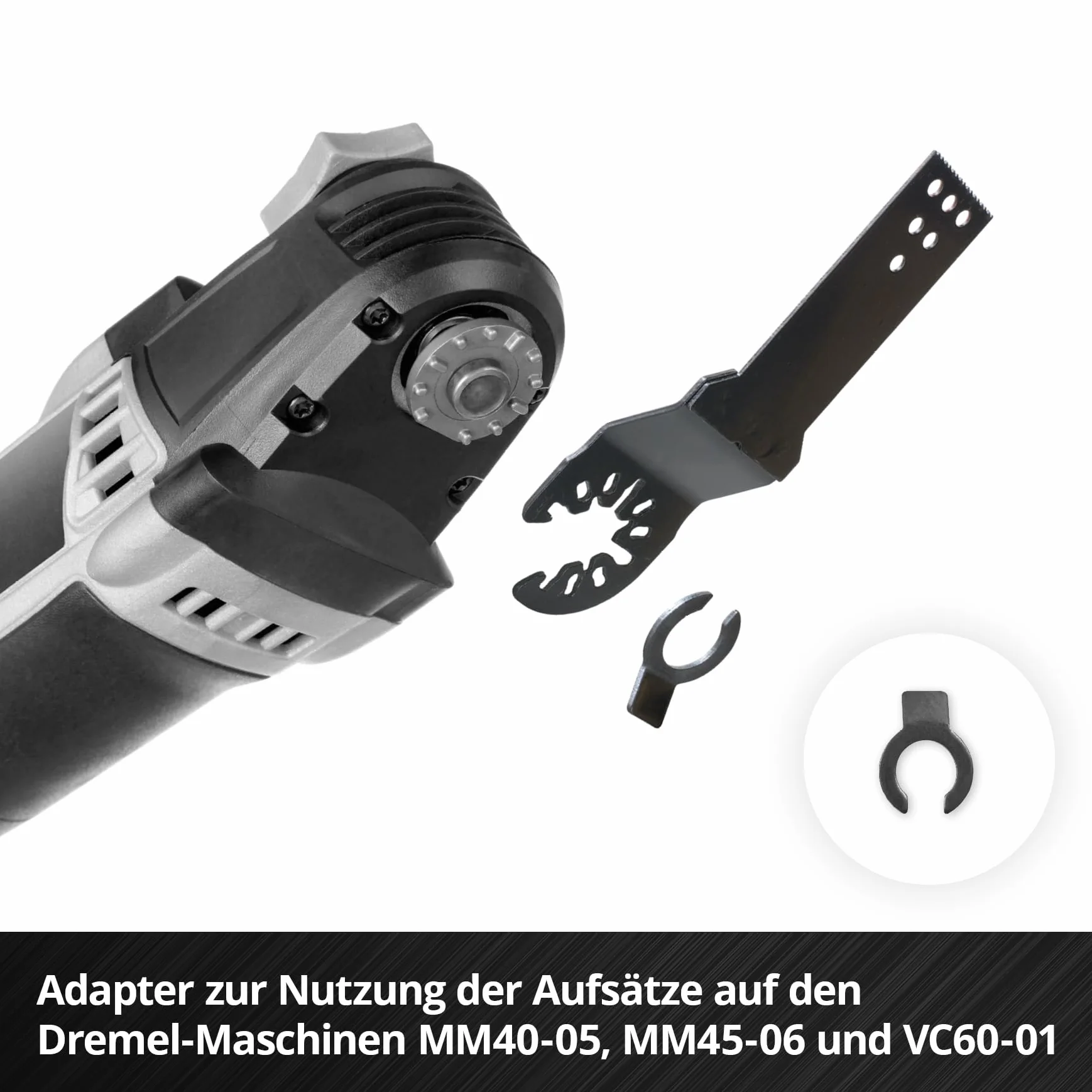 Einhell XL-Plus-CASE 35-częściowy zestaw narzędzi wielofunkcyjnych HCS brzeszczoty