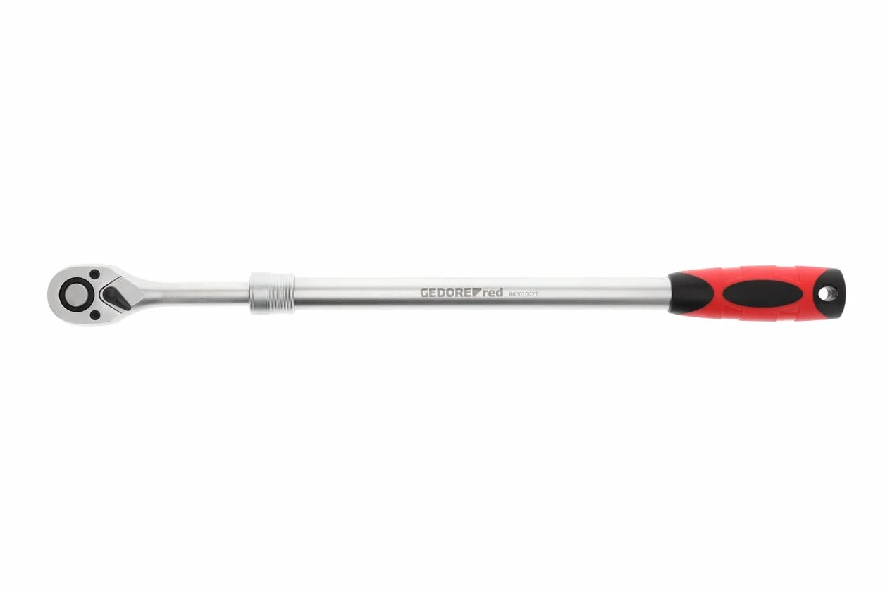 Gedore R60010027 Grzechotka Teleskopowa Czerwony Czarny