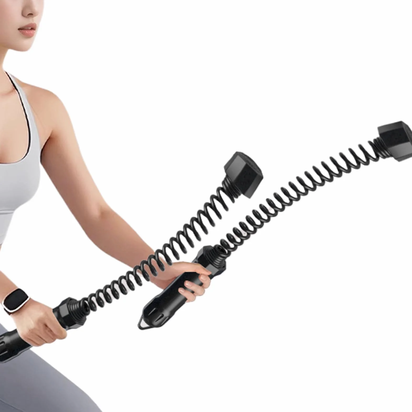 Linka do walki z obciążeniem | Battle Rope do ćwiczeń fitness – przyrząd do treningu siłowego do treningu domowego, studia, rehabilitacji, na kemping