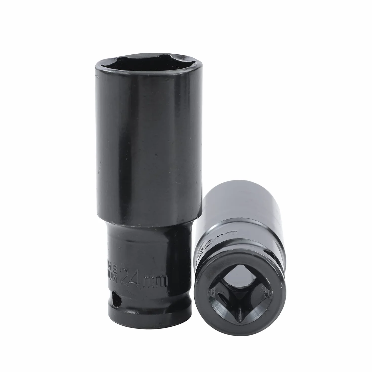 KATSU Zestaw nasadek głębokich udarowych 1/5.1 cm, 10 szt., 10 mm-24 mm, Mertic samochodowe ciężarówki, traktory, silniki, naprawa, DIY, narzędzie mechaniczne (budżet) 420444