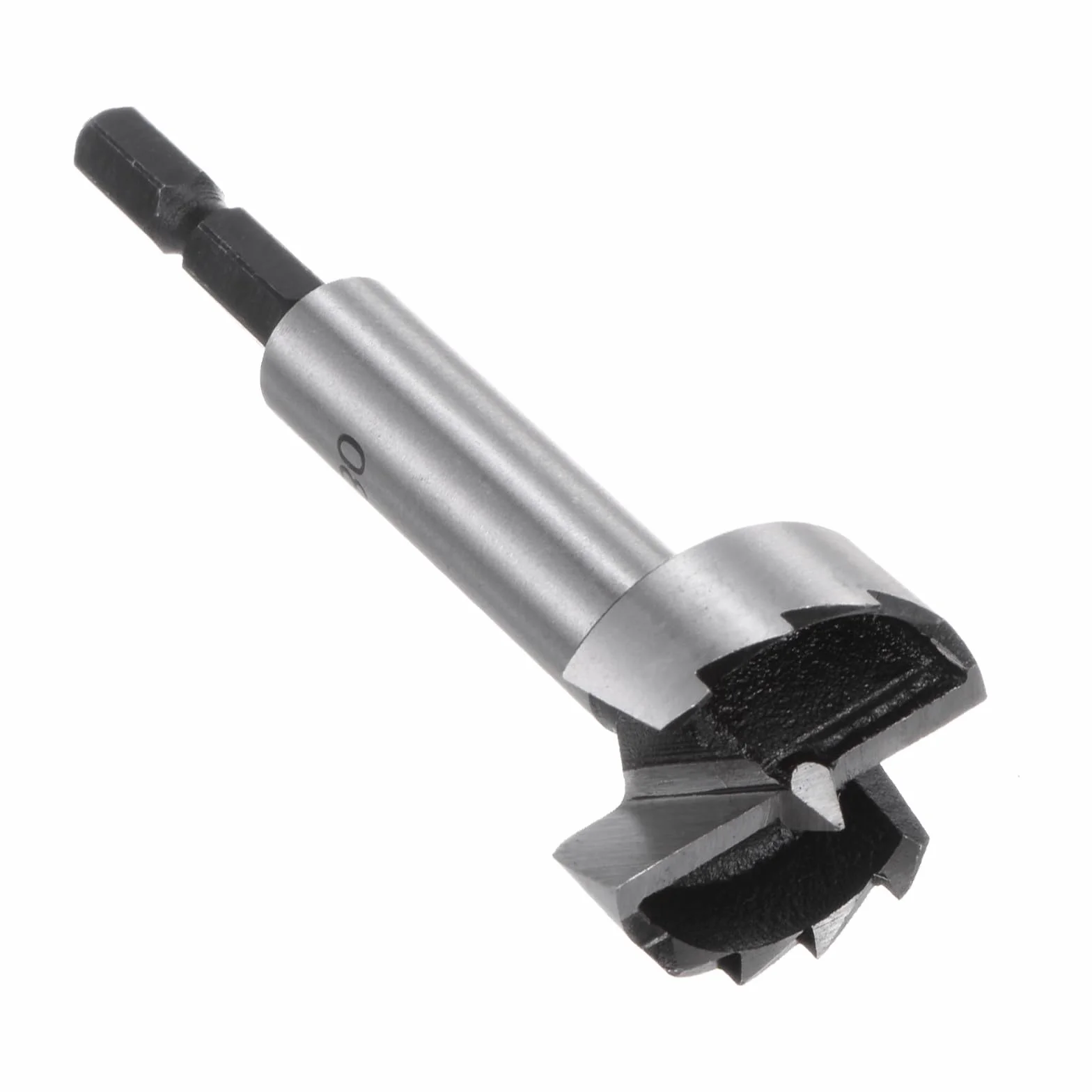 Wiertło Forstnera 1-3/16" (30 mm) stal węglowa wielozębowe do drewna frez do zawiasów 1/4" twarde drewno sklejka