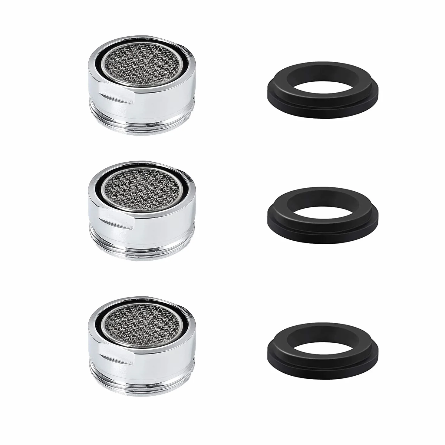 Aerator do kranu ze stali nierdzewnej 24 mm 3 sztuki