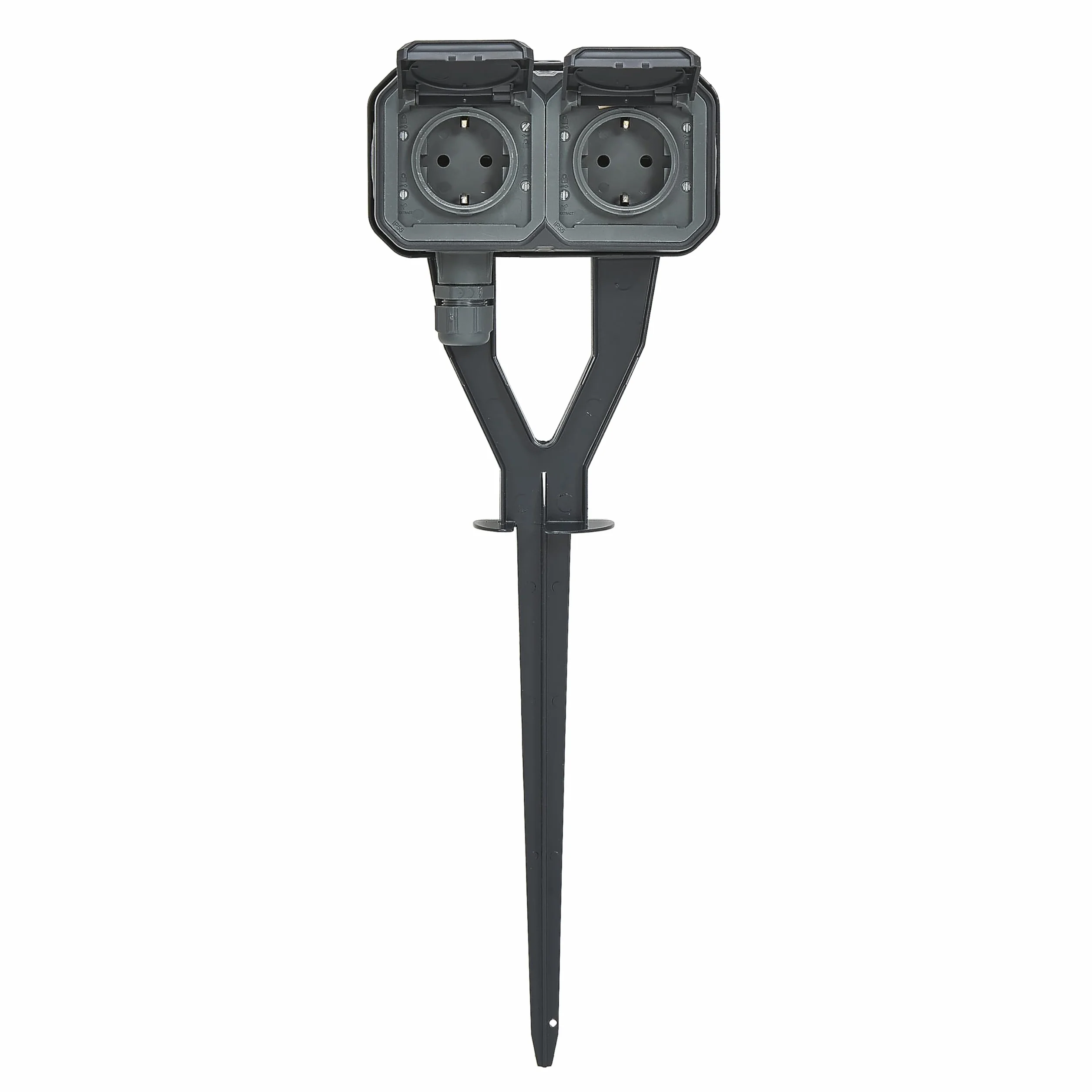 LEGRAND Plexo New 2-krotne gniazdko ze stykiem ochronnym Schuko 250V 16A IP55