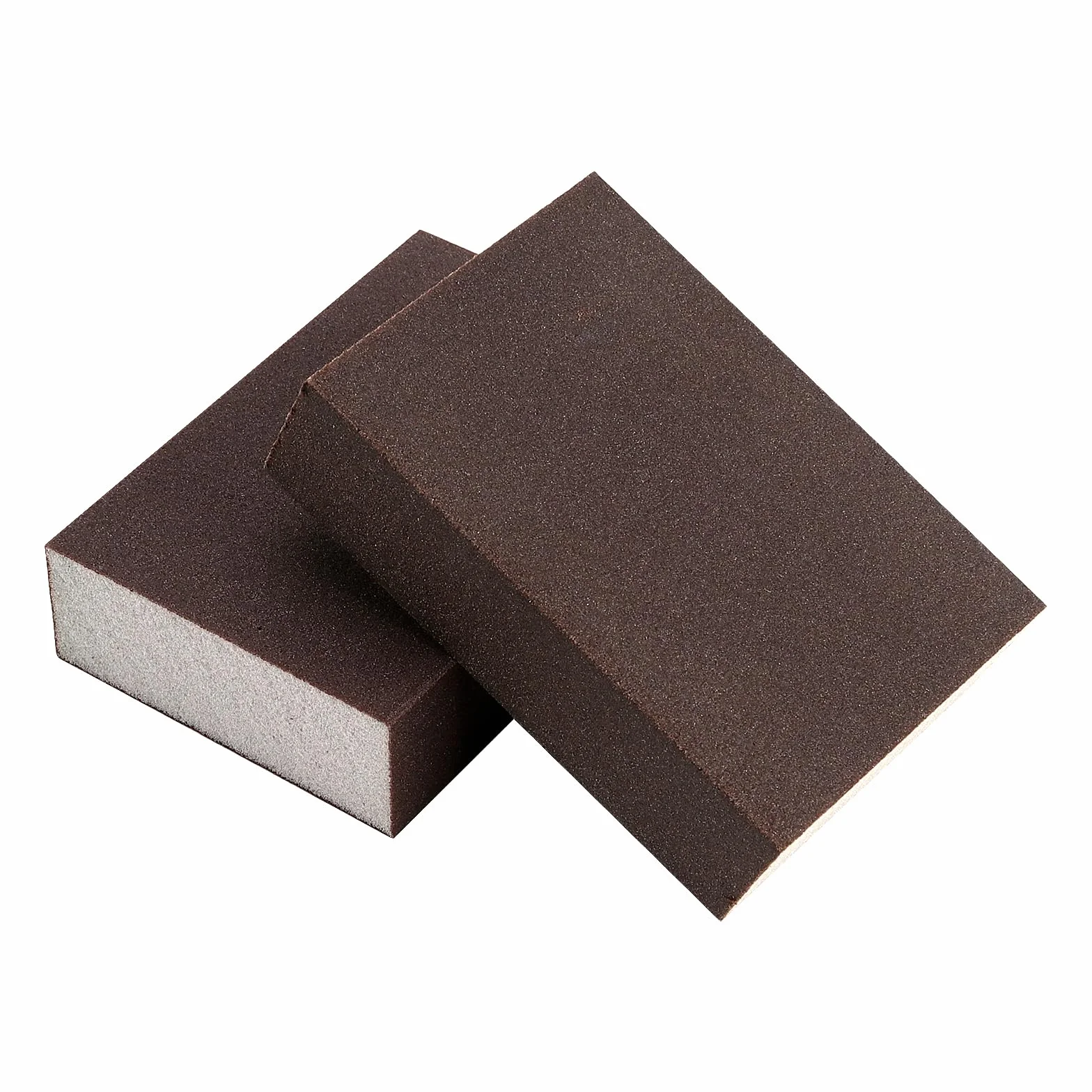 KEILEOHO Zestaw 30 sztuk gąbek szlifierskich 60 80 100 120 180 220 papier ścierny do szlifowania polerowania metalu drewna stali 10x7x2.5 cm