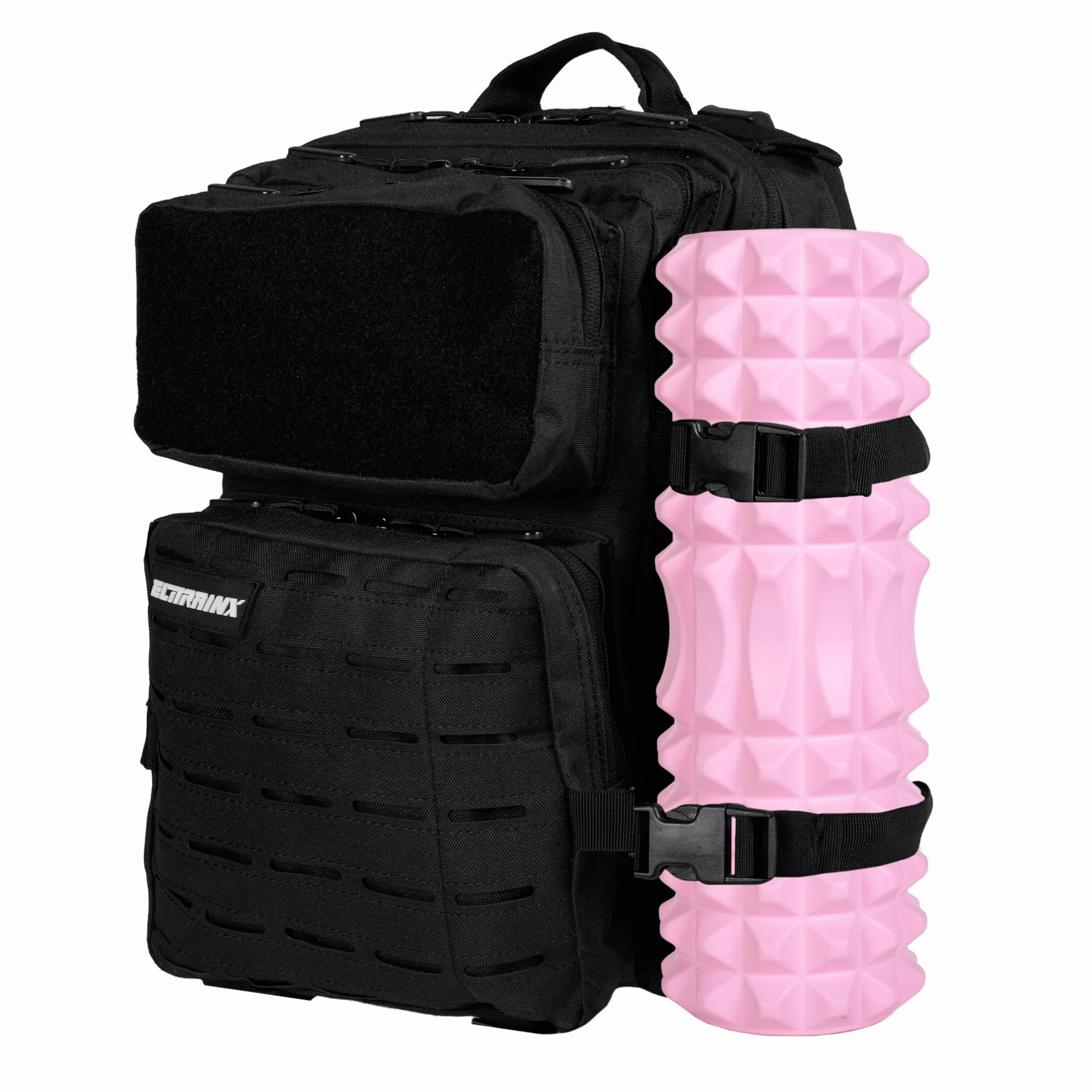 Elitex Training Foam Roller, Piankowy wałek do masażu - CrossTraining, Siłownia Poprawia Twoją Mobilność, Mięśnie i Krążenie Krwi. (Różowy)