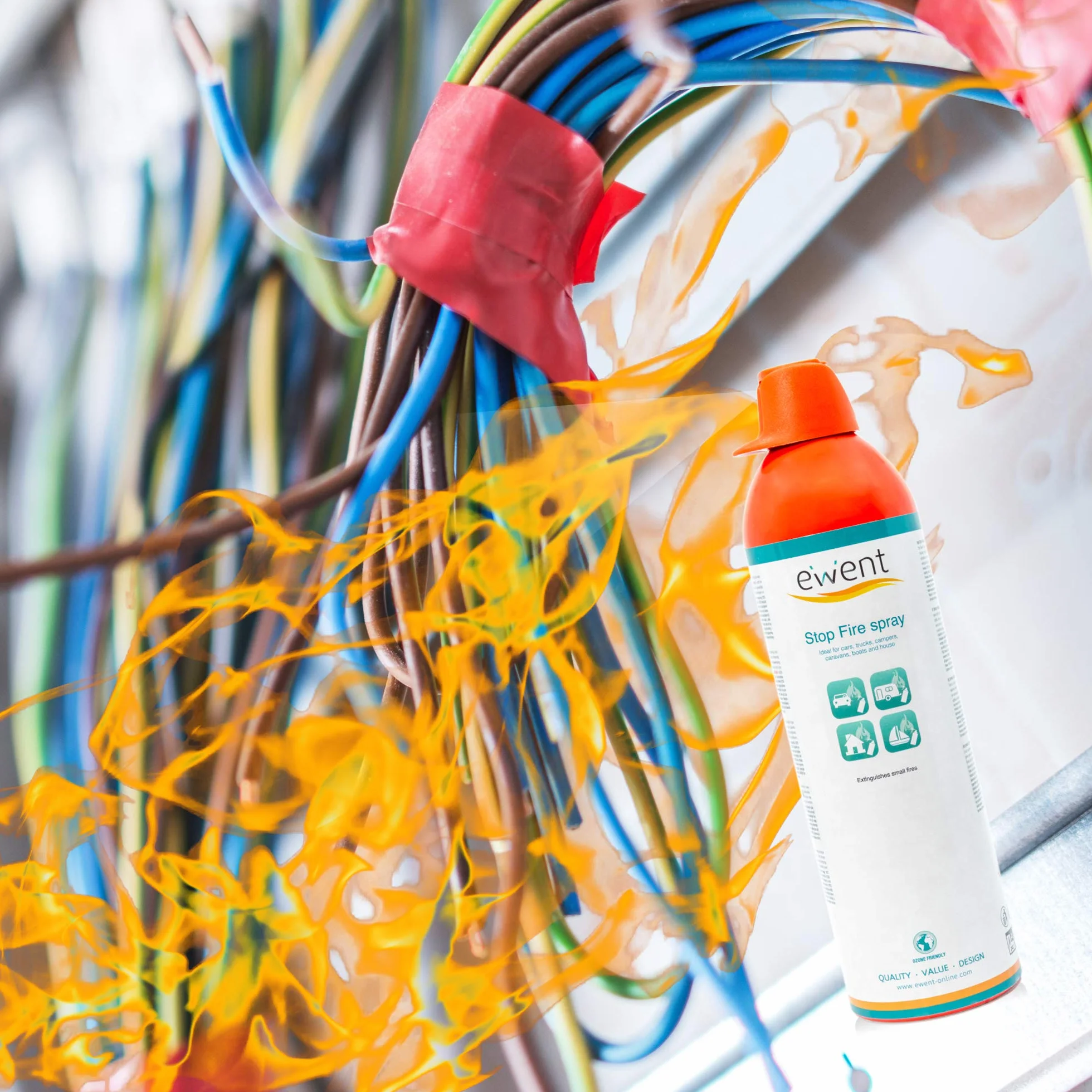 Ewent Spray Extintor fuego