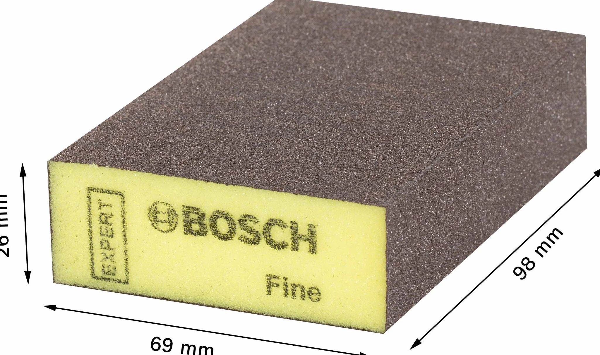 Bosch Expert S471 Blok Szlifierski 69x97x26 mm Akcesoria Szlifowanie Ręczne