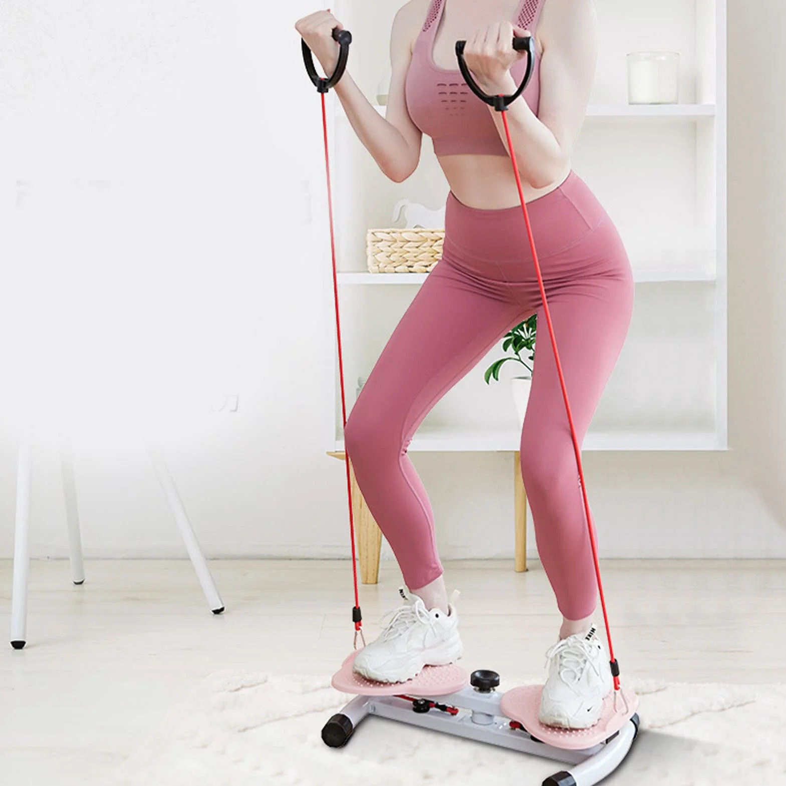 Skręcanie talii narzędzie fitness stojący brzuch deska do ćwiczeń do masażu stóp odchudzanie