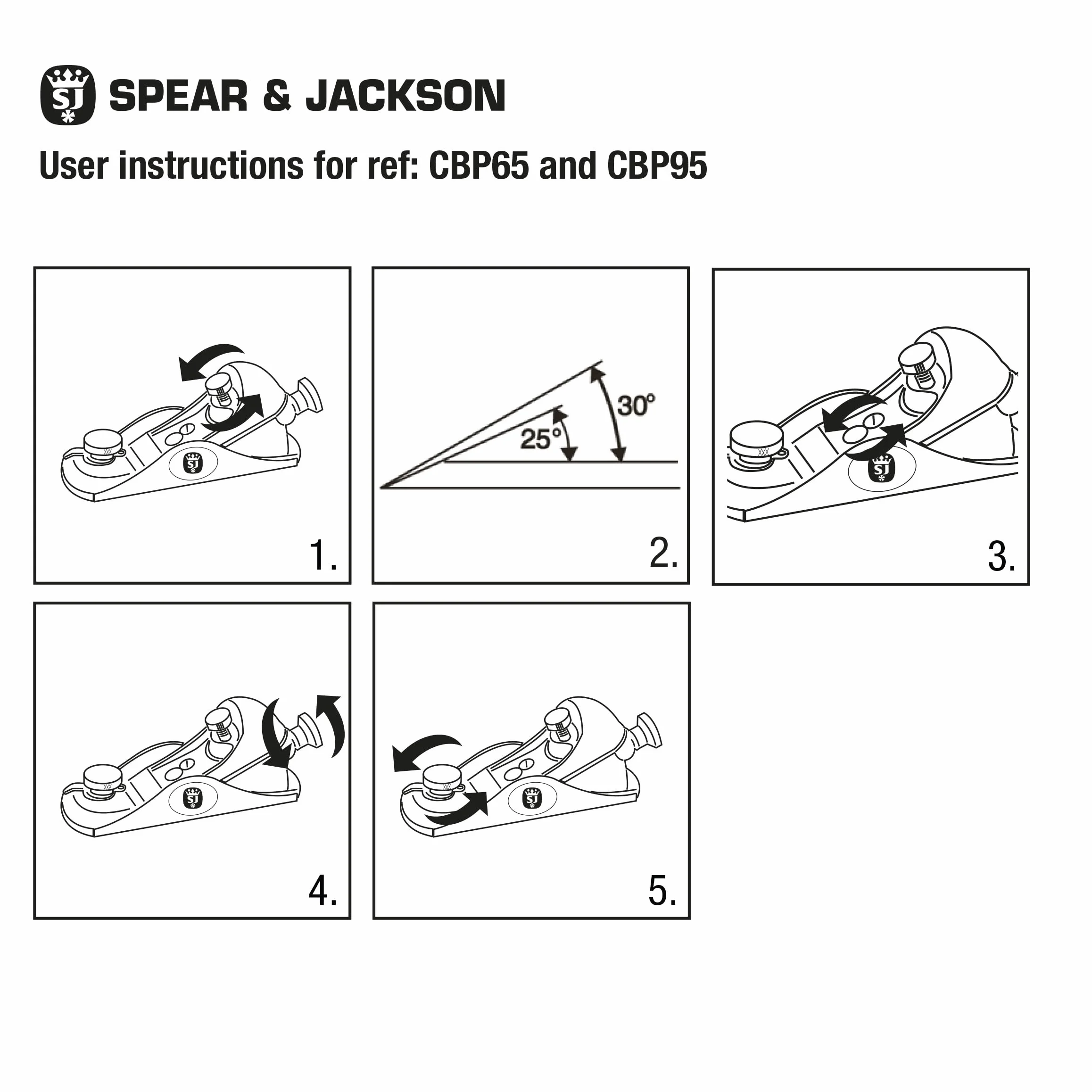 Spear & Jackson CBP65 Strug stolarski 16,51 cm (6 ½")