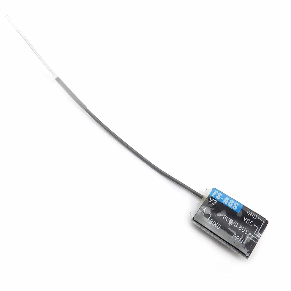 DollaTek Odbiornik Flysky A8S 8CH 2,4 GHz Mini S-Bus PPM i-Bus do nadajnika Flysky i4 i6 i6S i6X TM10 TM8