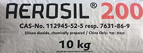 EVONIK AEROSIL 200 Tiksotrop w proszku, ditlenek silikonu, worek 10 kg
