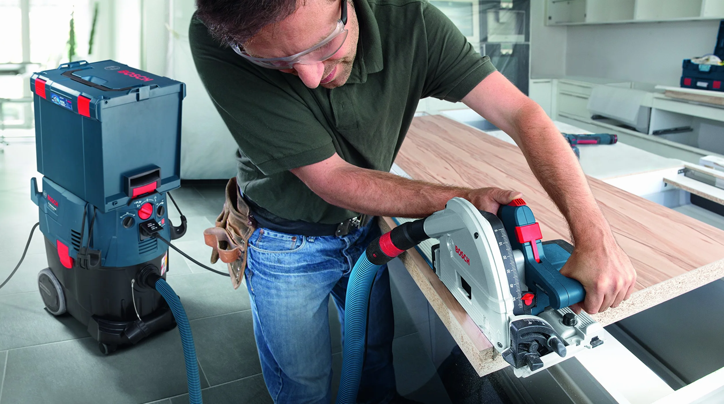 Bosch Professional zagłębiarka GKT 55 GCE 1400 W 165 mm