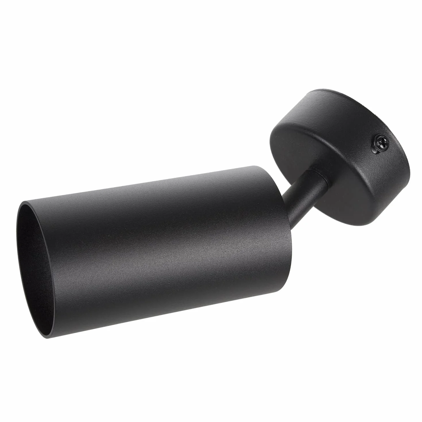 Maclean MCE451 B Lampa Ścienno-sufitowa Punktowa Ruchoma Aluminiowa 1xGU10 55x100mm Czarny Mat